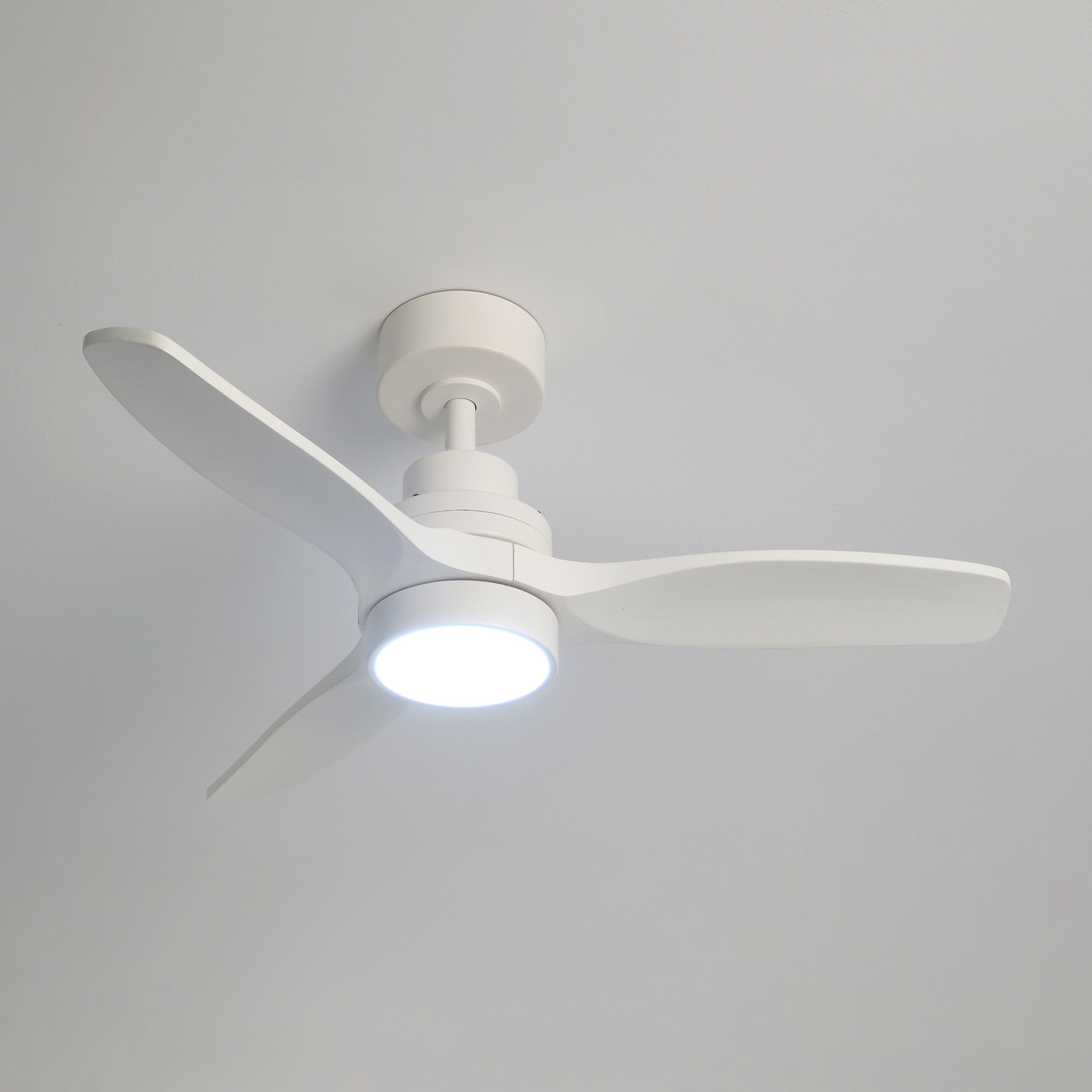 Ventoinha de Teto com Luz LED e Motor DC Son Bou S - Branco Branco-2