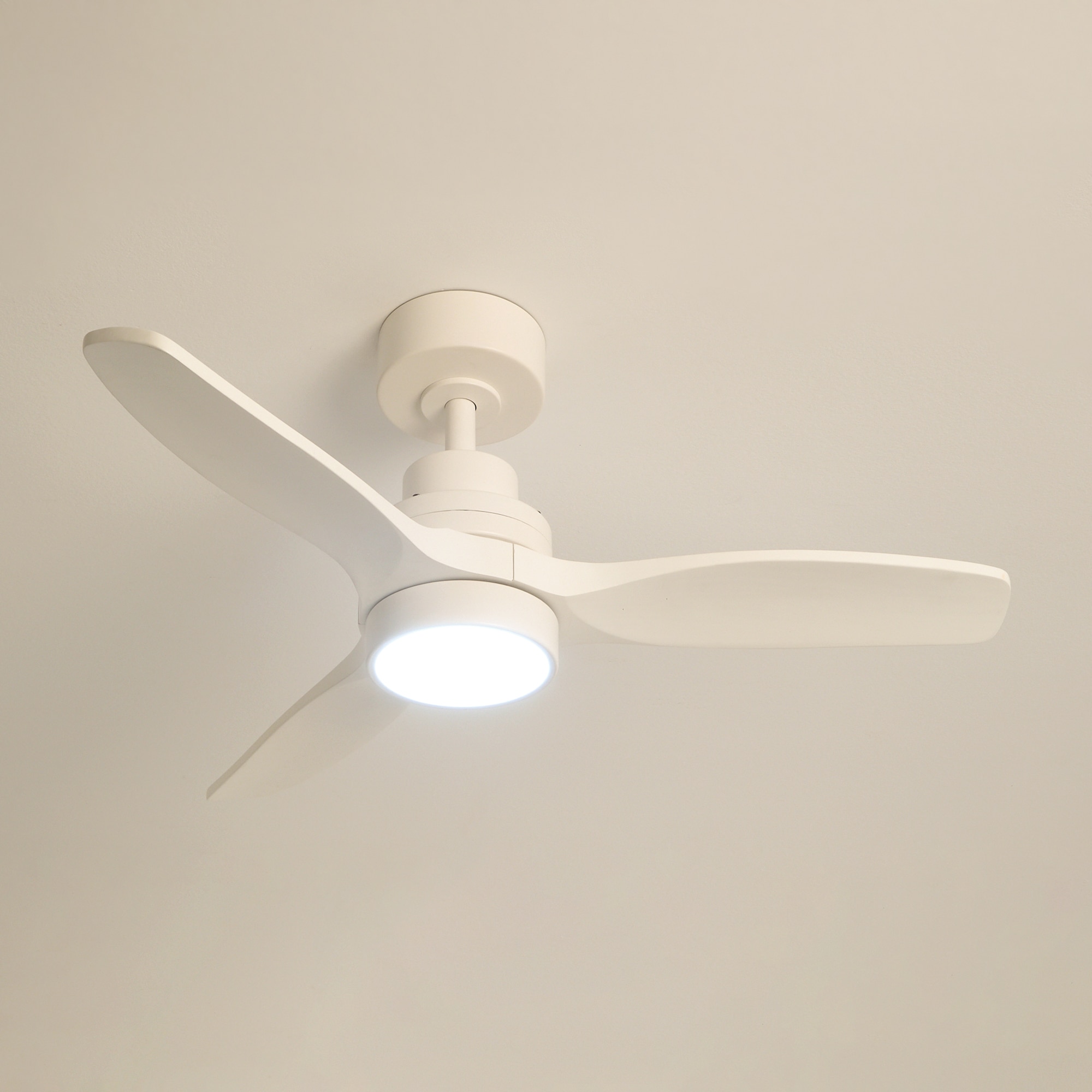 Ventoinha de Teto com Luz LED e Motor DC Son Bou S - Branco Branco-3