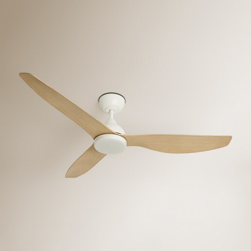 Ventilador de techo con luz LED y motor DC Natural New Tull Sulion