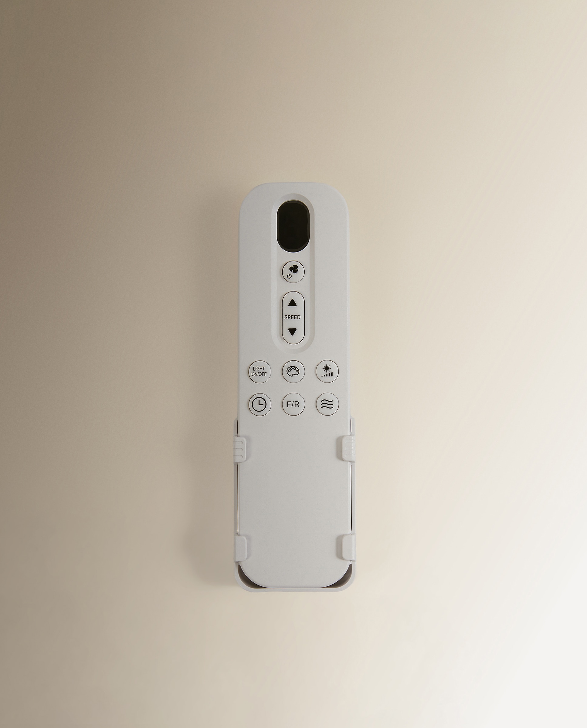 Ventoinha de Teto com Luz LED e Motor DC Fornells - Branco Branco-6