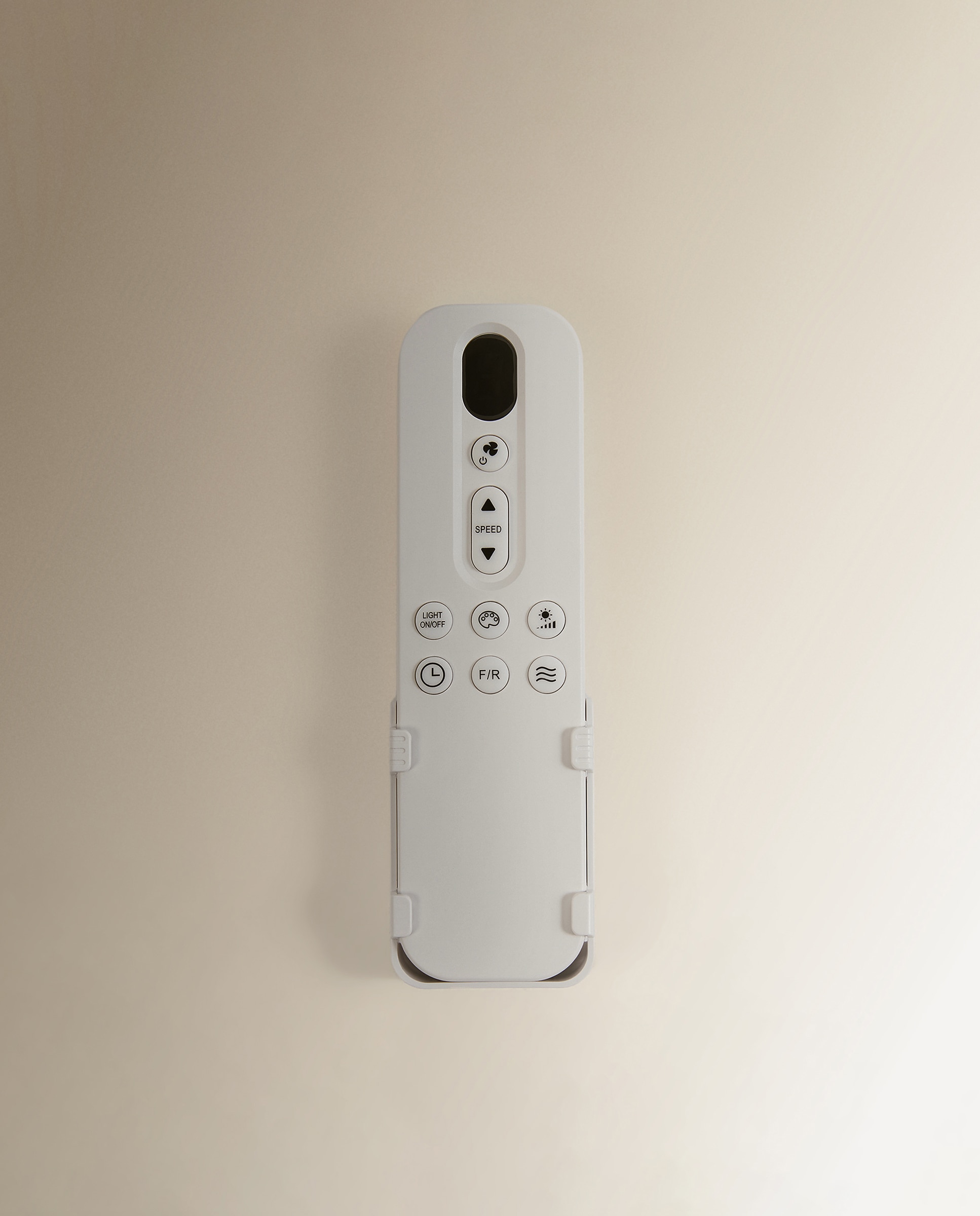 Ventoinha de Teto com Luz LED e Motor DC Fornells - Cru Natural-6
