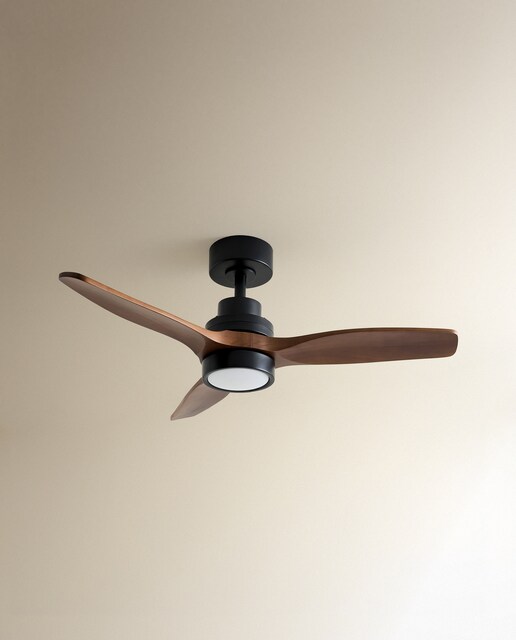 Ventilador de techo S con luz LED y motor DC Son Bou