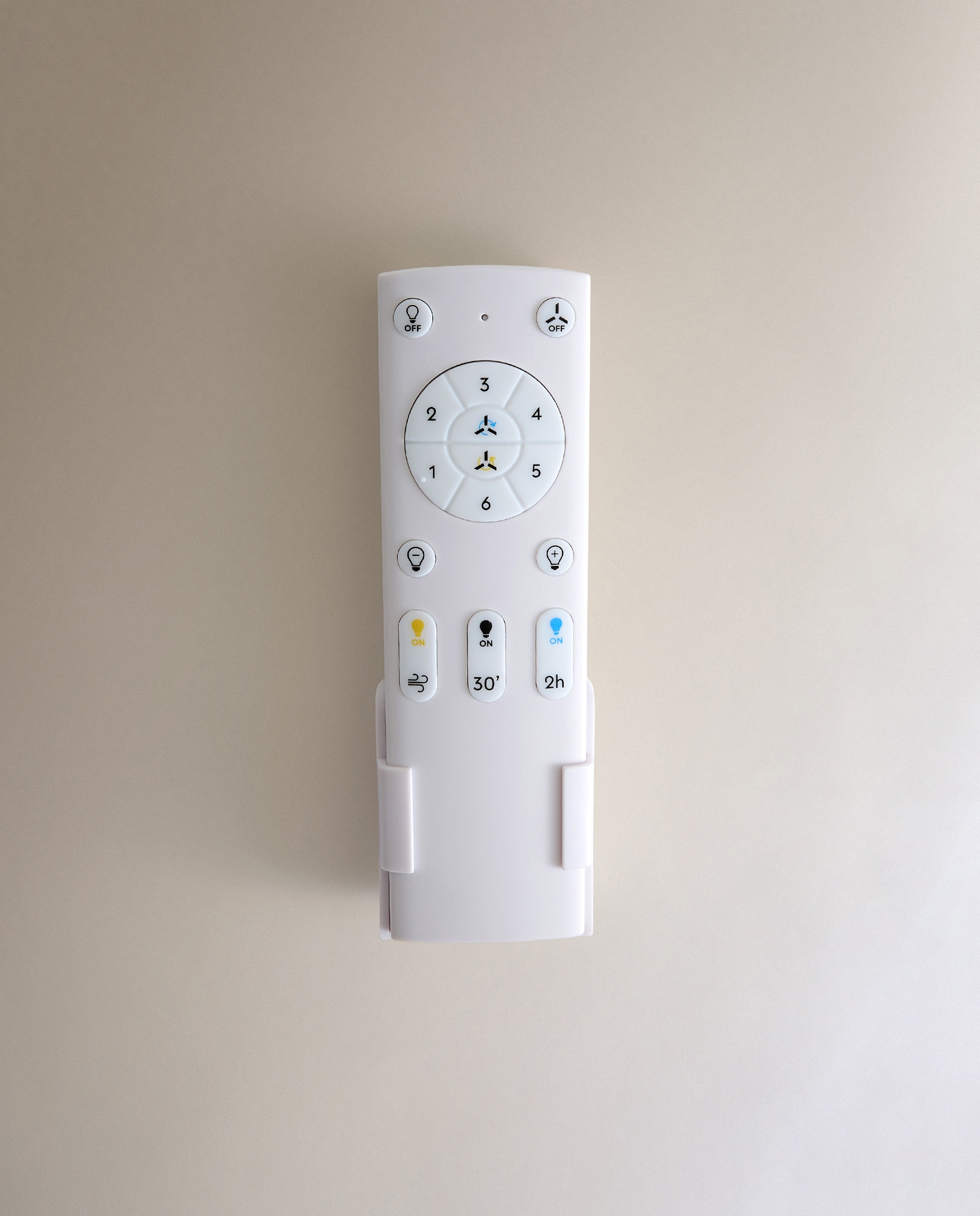 Ventoinha de Teto S com Luz LED e Motor DC Son Bou Castanho-6