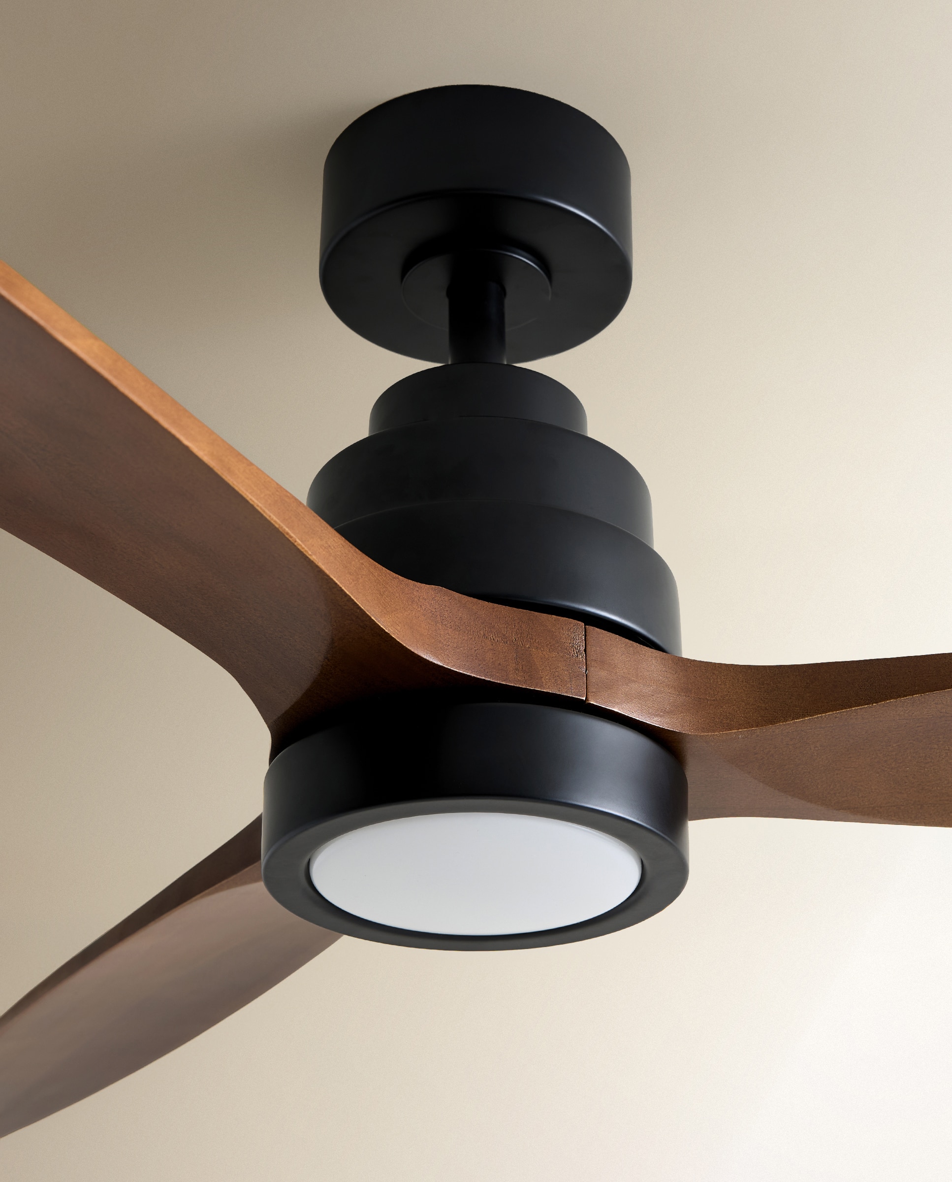 Ventoinha de Teto XL com Luz LED e Motor DC Son Bou Castanho-5