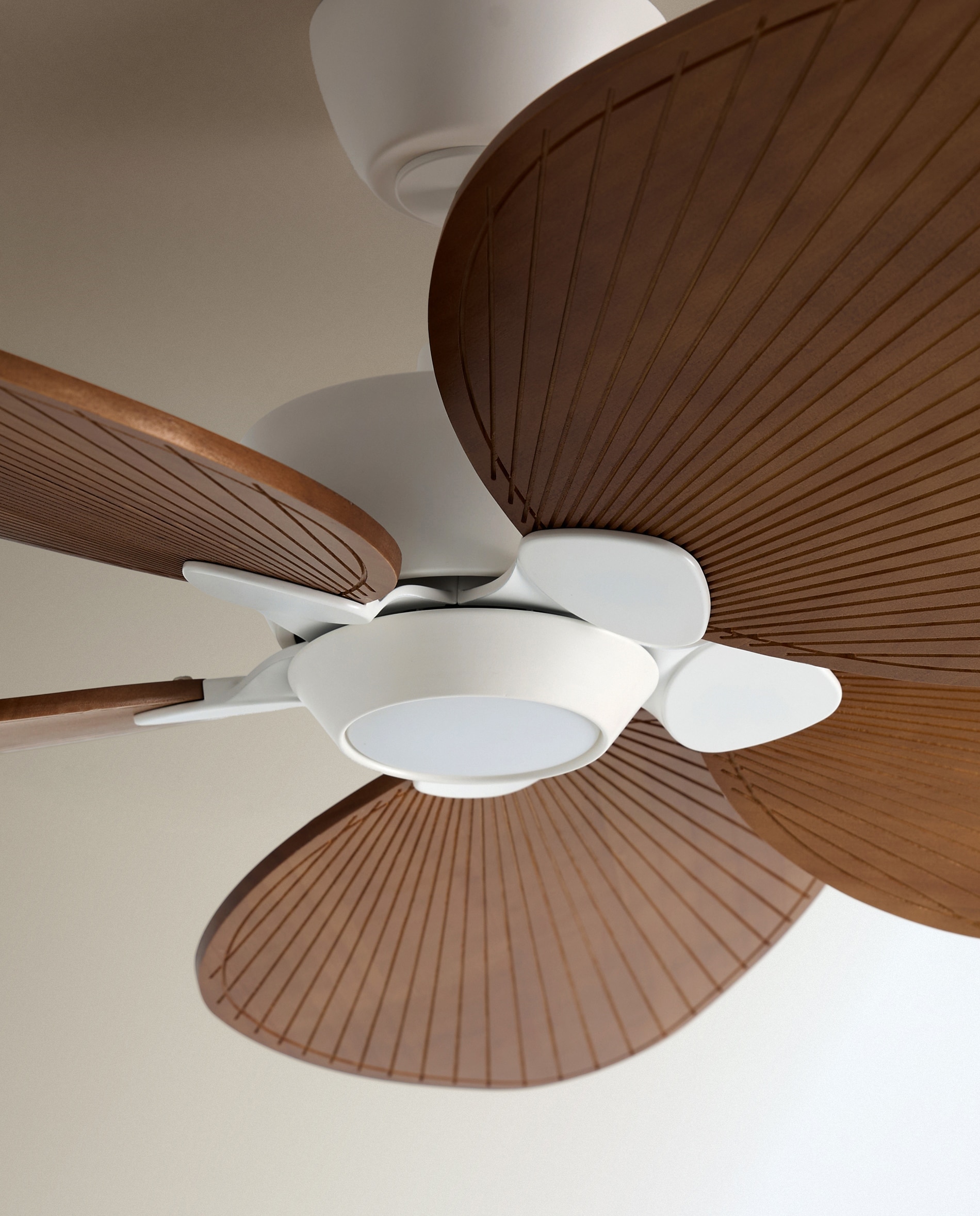 Ventoinha de Teto com Luz LED e Motor DC Alma Natural-5