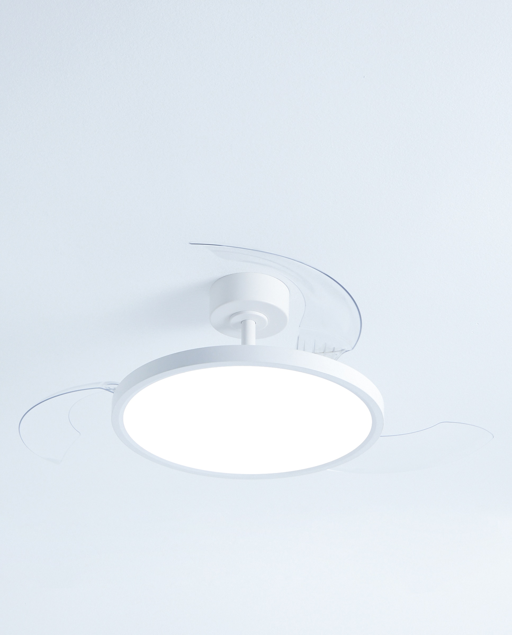 Imagen 5 de Ventilador de techo con luz LED y motor DC Menorca - Blanco Blanco