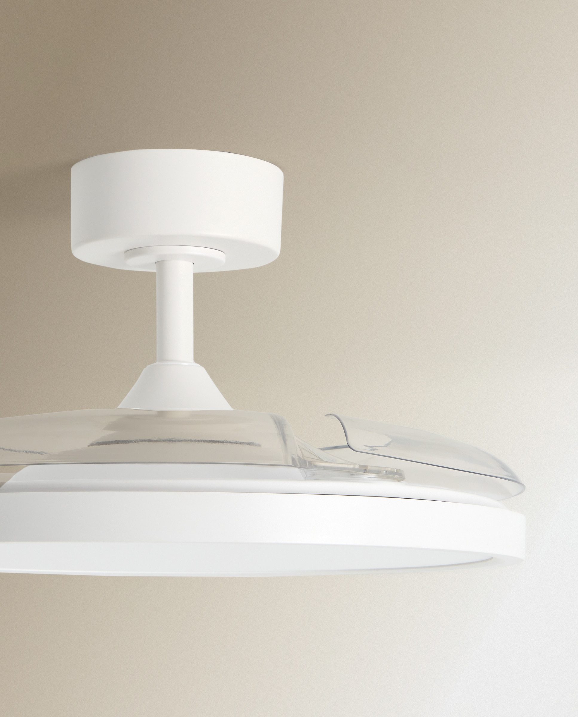 Imagen 6 de Ventilador de techo con luz LED y motor DC Menorca - Blanco Blanco