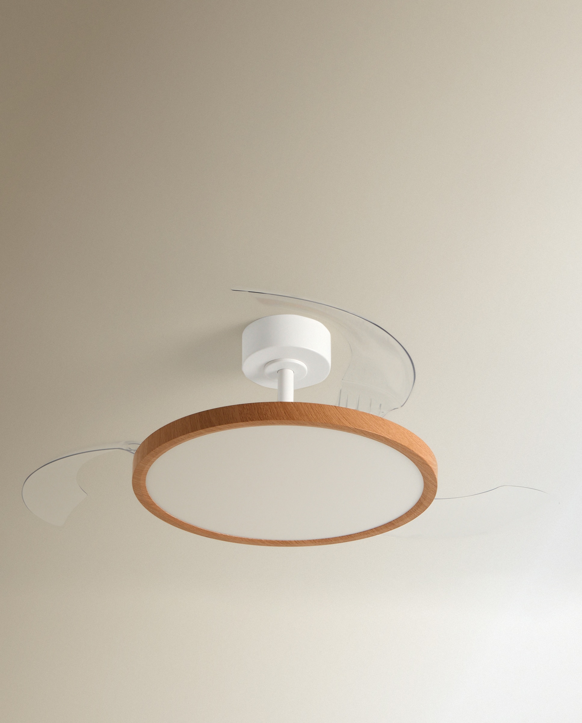 Imagem 0 de Ventoinha de Teto com Luz LED e Motor DC Menorca