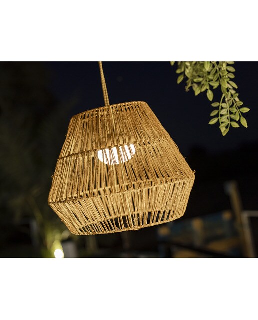 Candeeiro de teto para exterior com LED integrado Sisine Natural-2