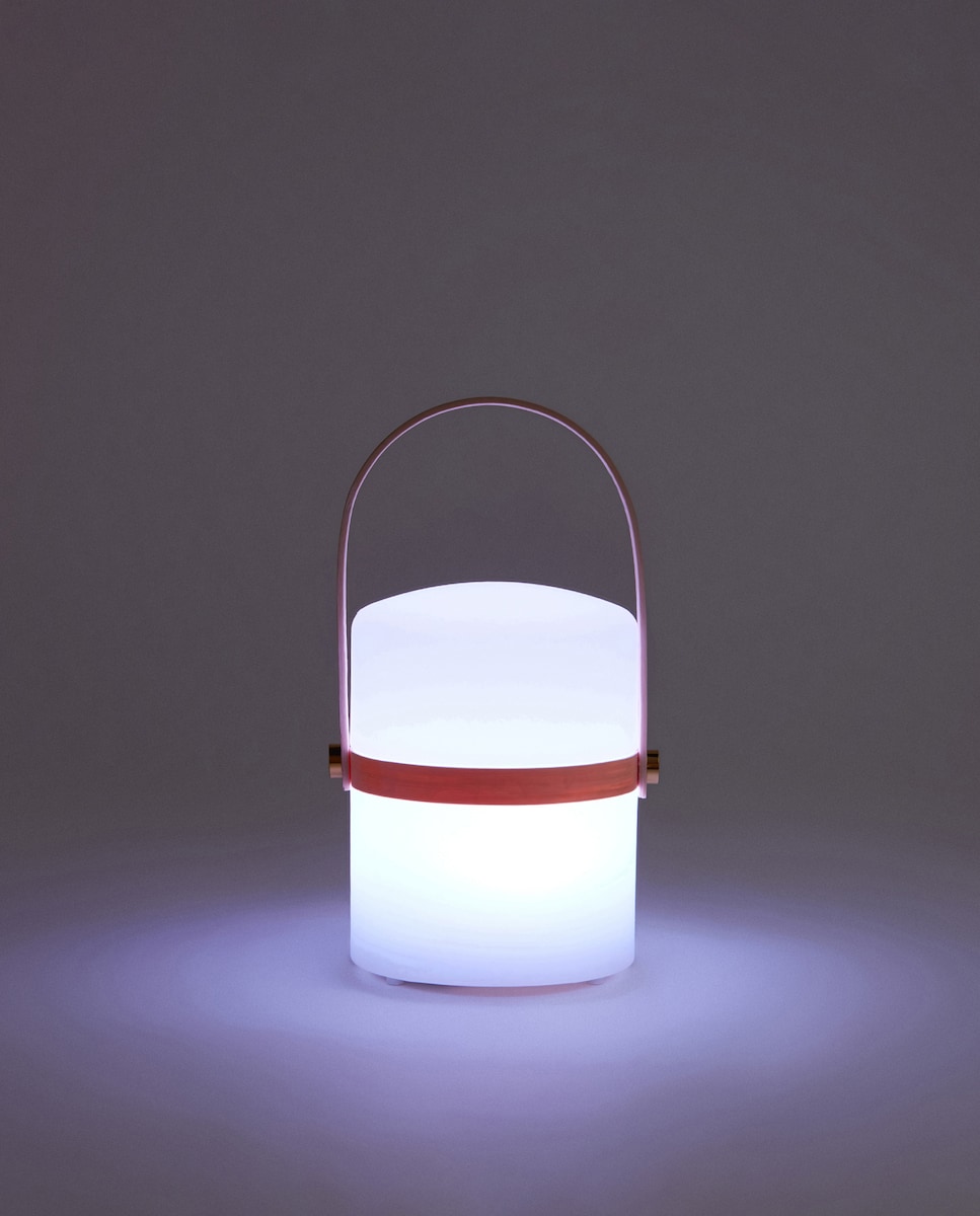 Lanterna Portátil para Exterior com LED Integrado Vera Branco-2