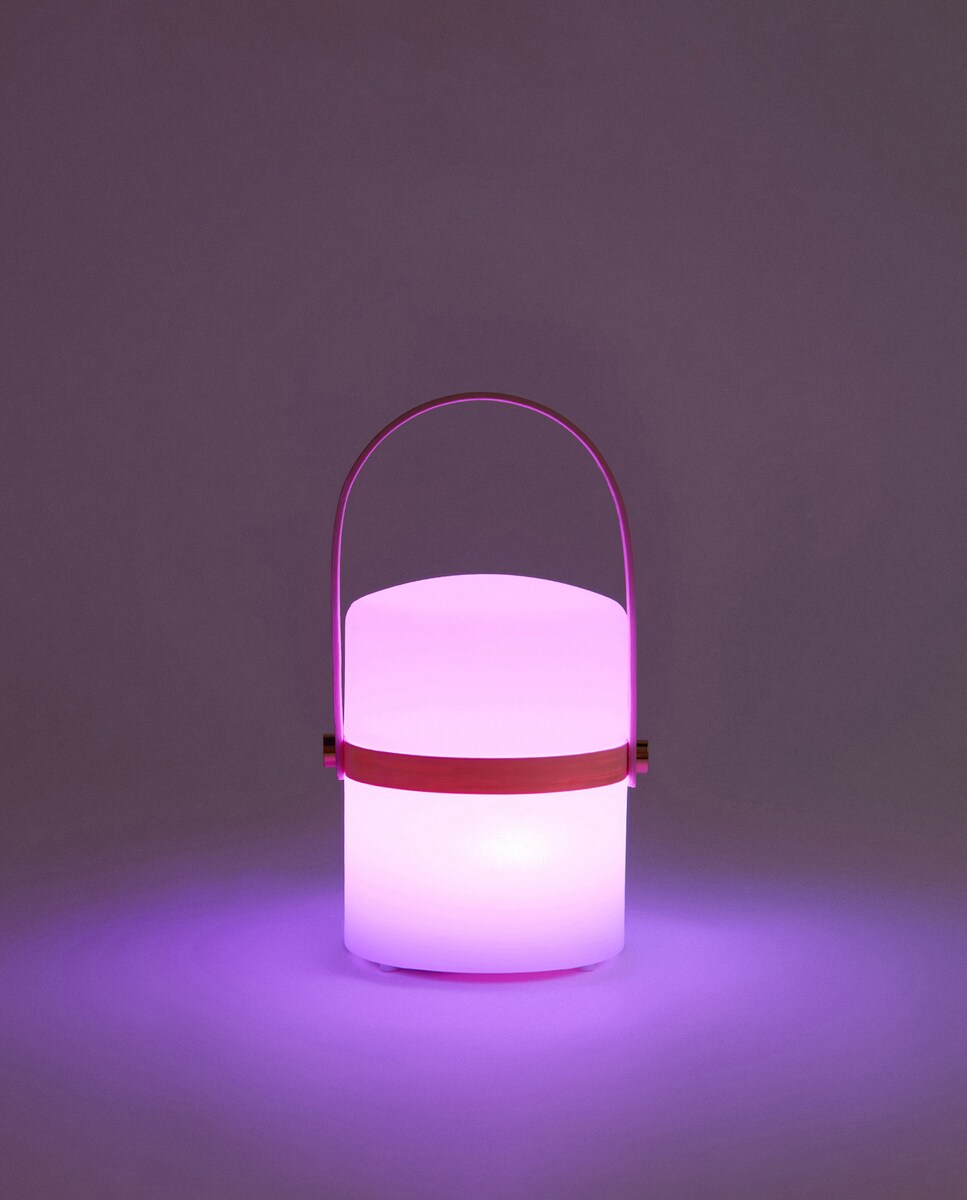 Lanterna Portátil para Exterior com LED Integrado Vera Branco-3