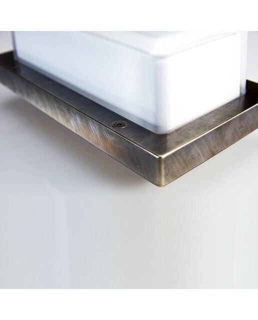 Aplique de exterior com moldura lateral Ice Cubic Moretti Latão-5