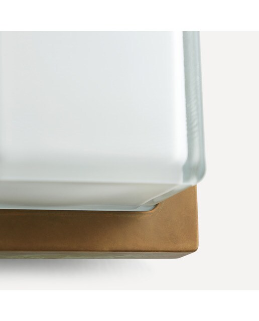 Aplique de Exterior Ice Cubic Latão-5