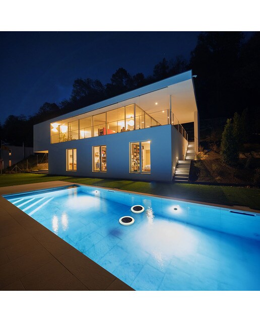 Luz sem fios Papaya 30 Solar New Garden Branco-9