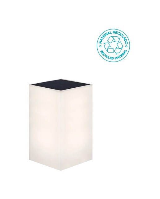 Aplique Solar Wally 12 Branco-2