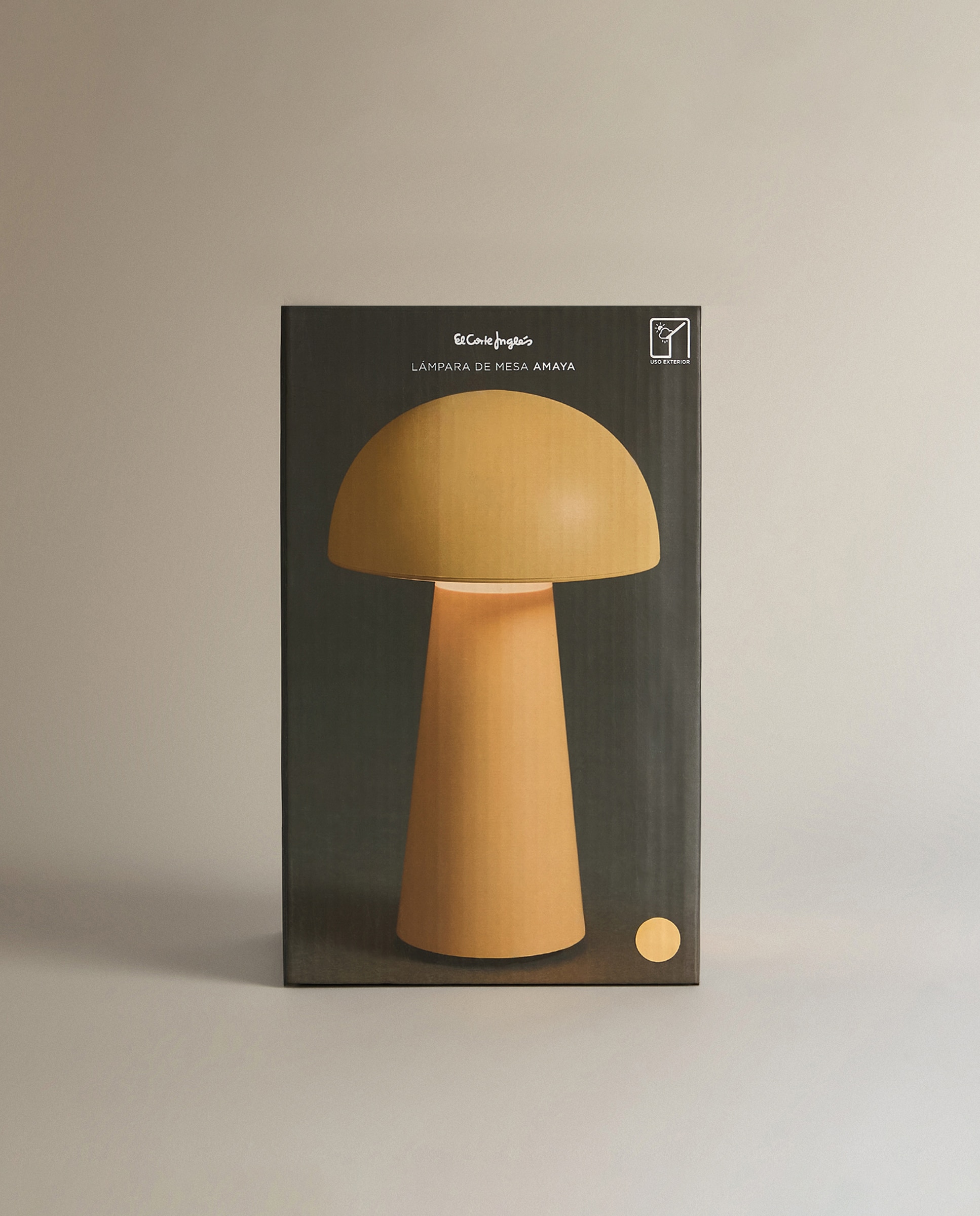 Candeeiro de Mesa Exterior Portátil Amaya - Amarelo Amarelo-5