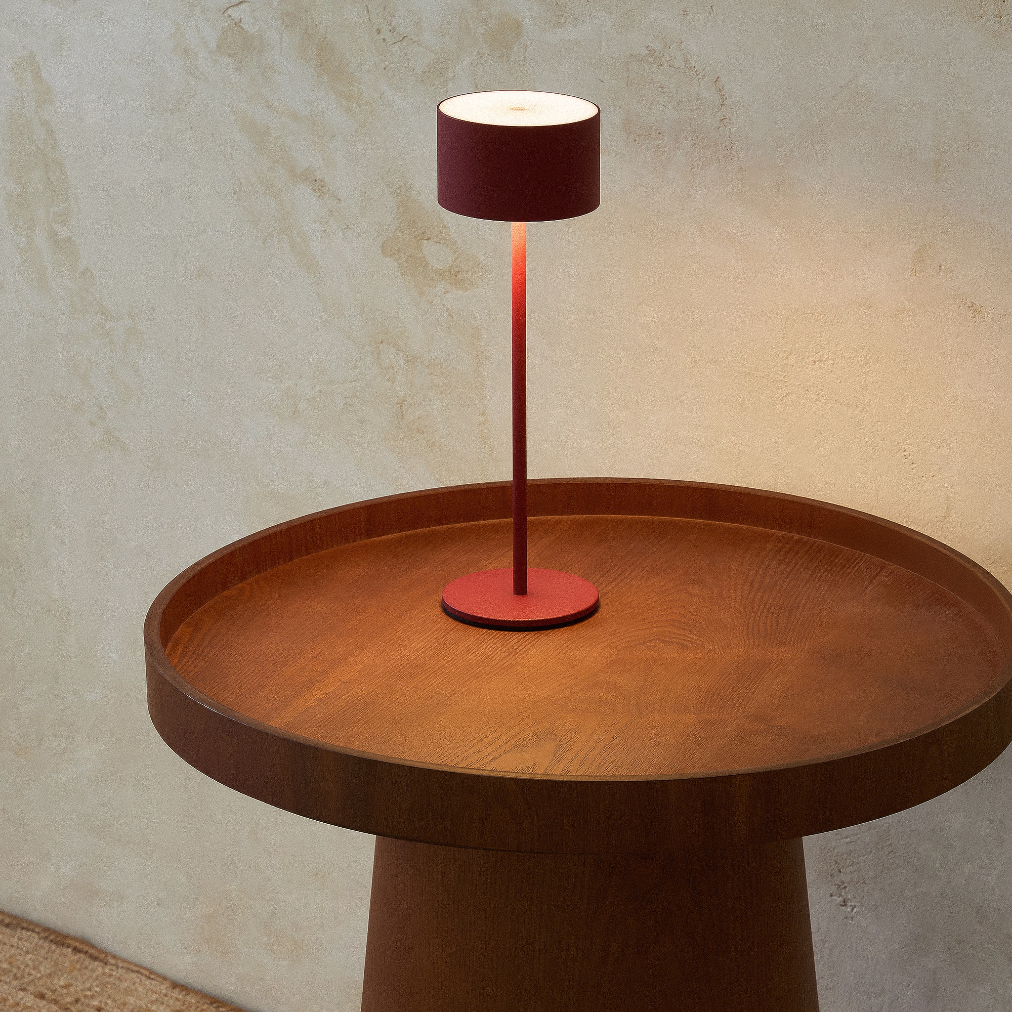 Imagem 0 de Candeeiro de Mesa Exterior Portátil Ana - Vermelho