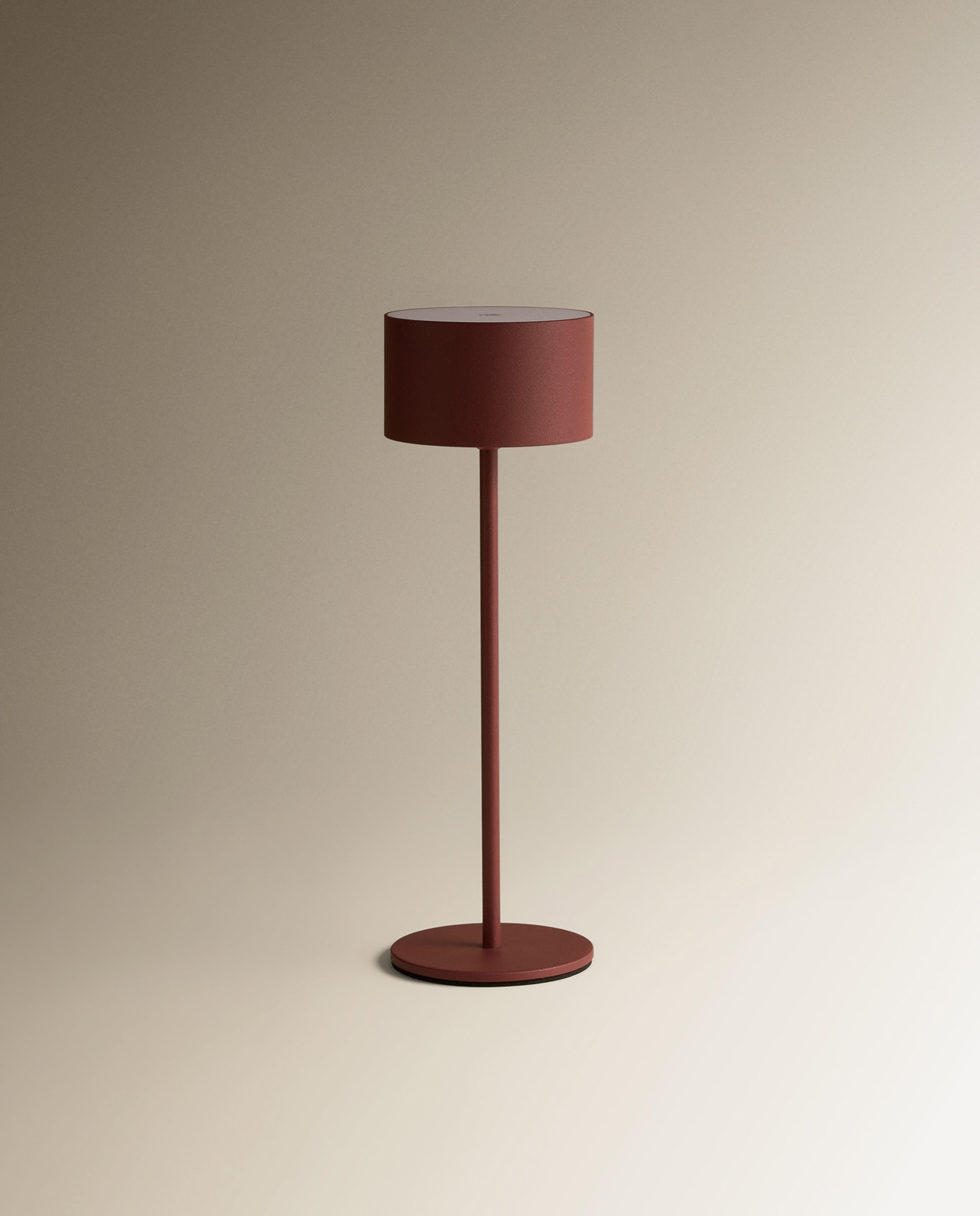 Candeeiro de Mesa Exterior Portátil Ana - Vermelho Vermelho-2