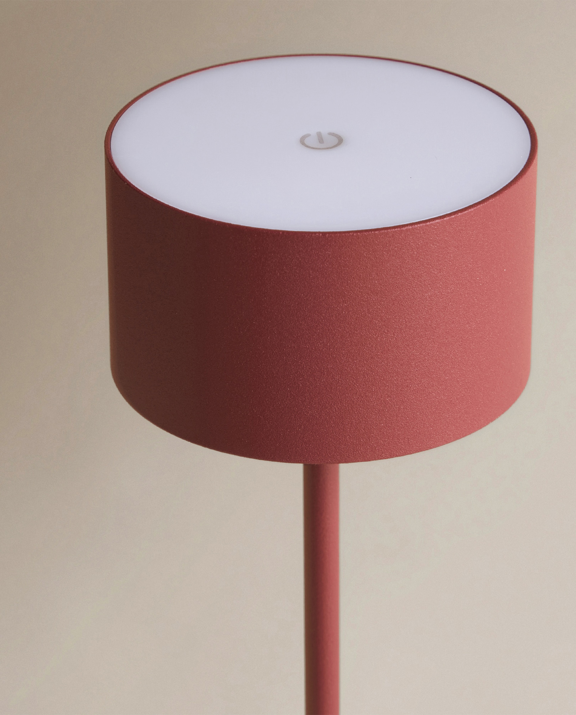 Candeeiro de Mesa Exterior Portátil Ana - Vermelho Vermelho-4
