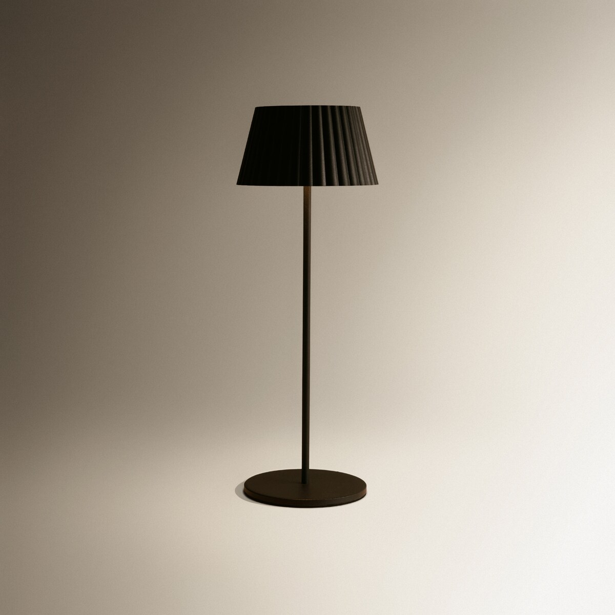 Lámpara de mesa exterior portátil Carla El Corte Inglés Negro-3