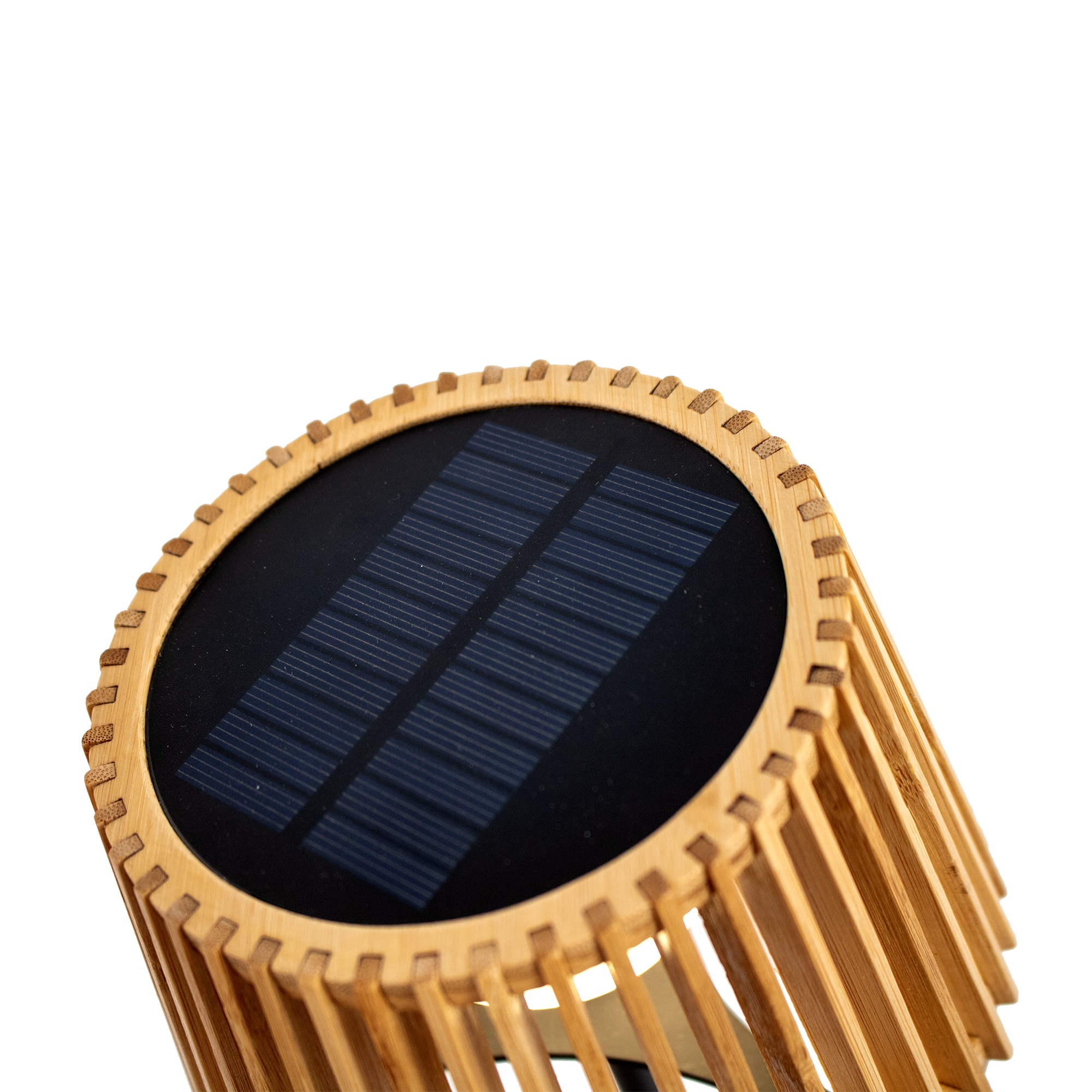 Candeeiro de Mesa Portátil de Exterior Solar e com Bateria Recarregável Okinawa Natural-3