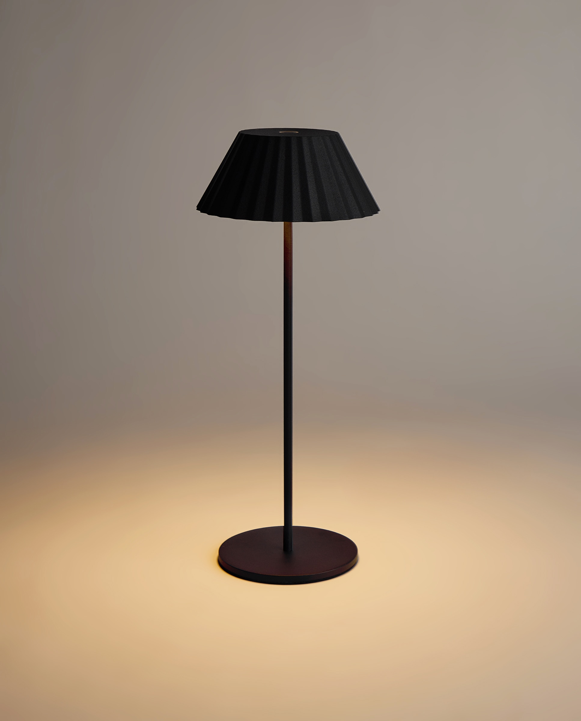 Imagen 3 de Lámpara de mesa exterior con LED integrado Bea - Negro Negro
