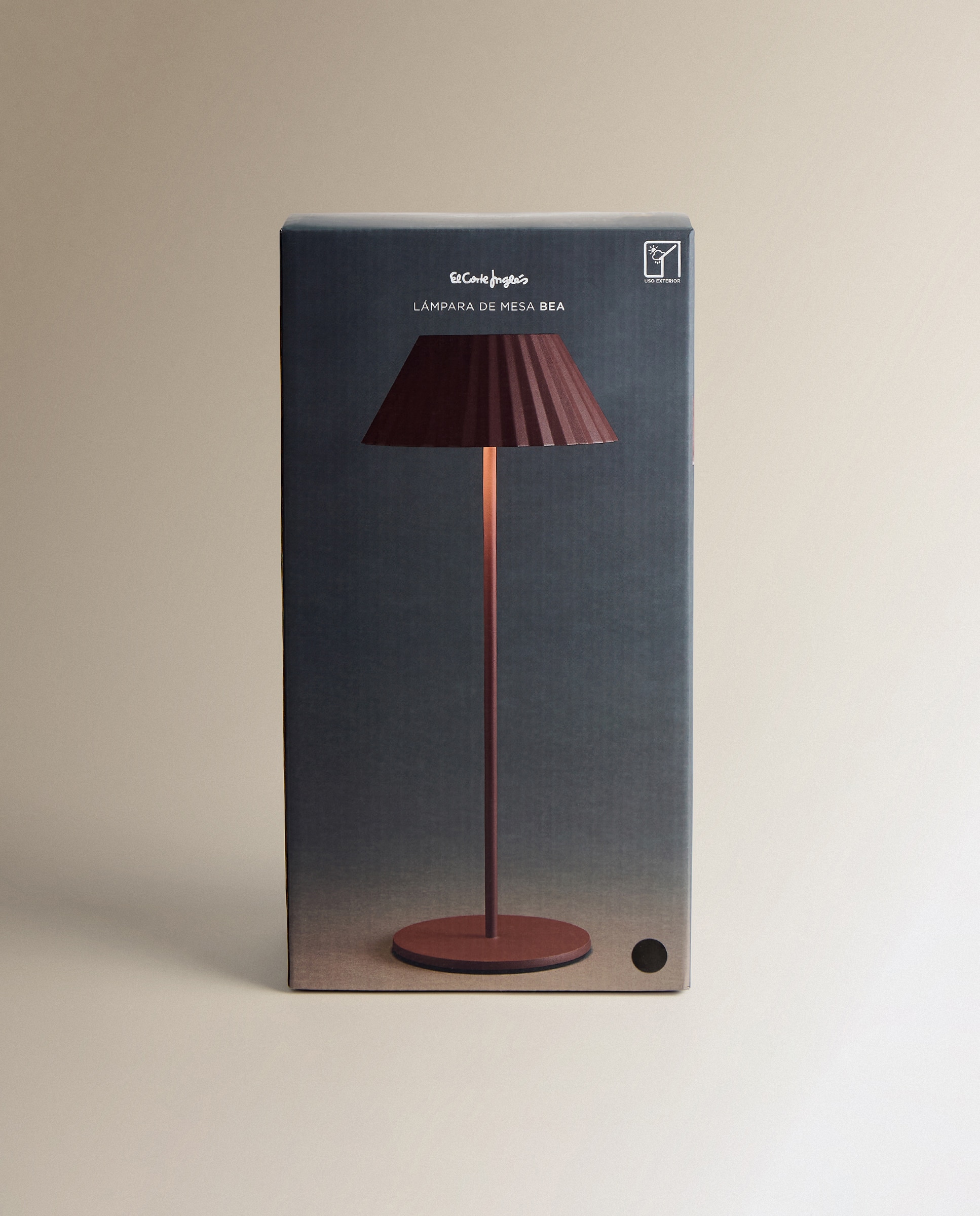 Imagen 6 de Lámpara de mesa exterior con LED integrado Bea - Negro Negro