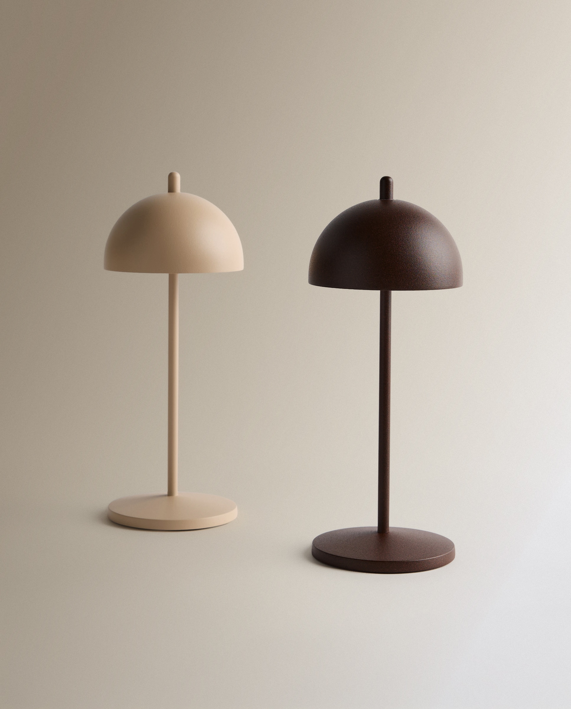 Candeeiro de Mesa Exterior com LED Integrado Celia Castanho-7
