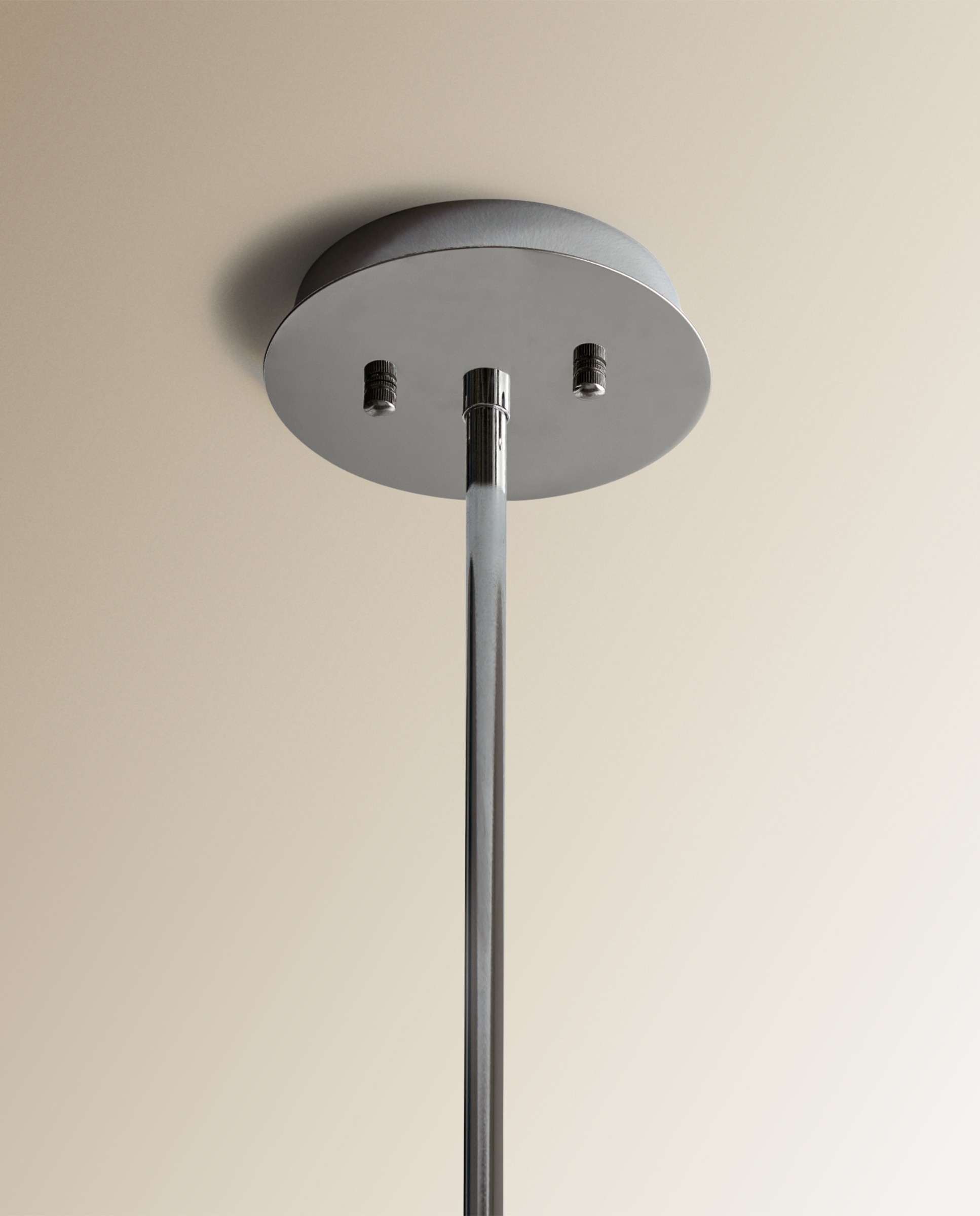Candeeiro de Teto Extensível Circular Ursa Prata-5
