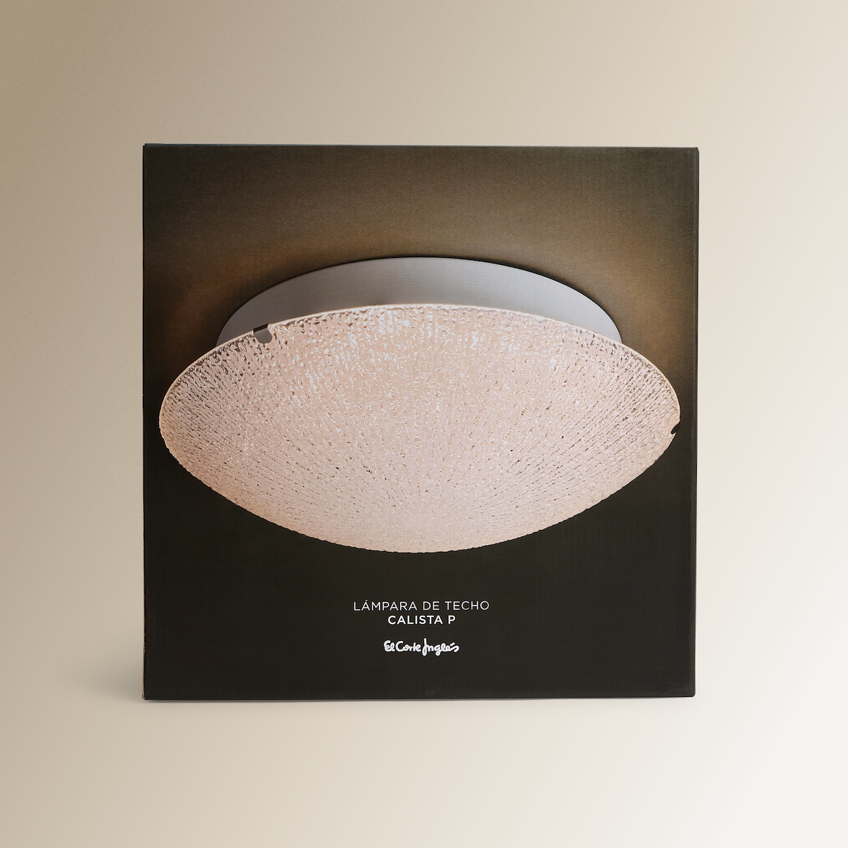 Candeeiro de Teto com LED Integrado Calista Transparente-4