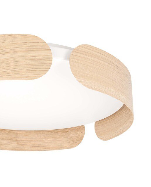 Plafon de Teto com LED Integrado Valcasotto Madeira-2