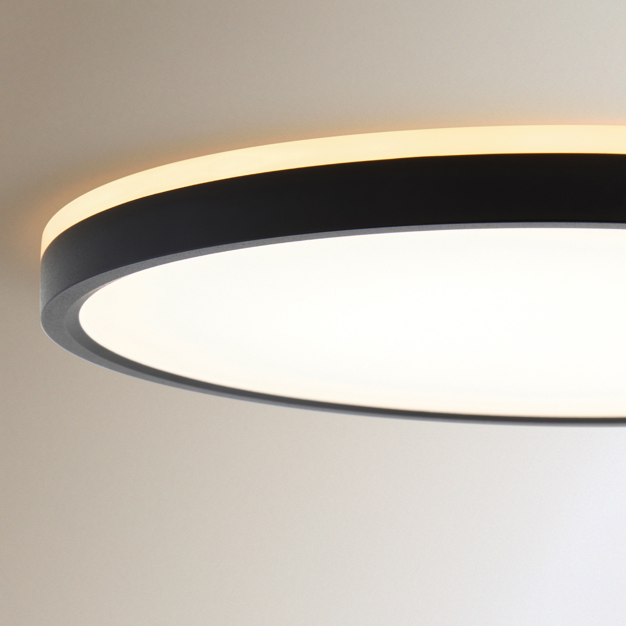 Candeeiro com LED Integrado 26 + 6 W Orlando Preto-3