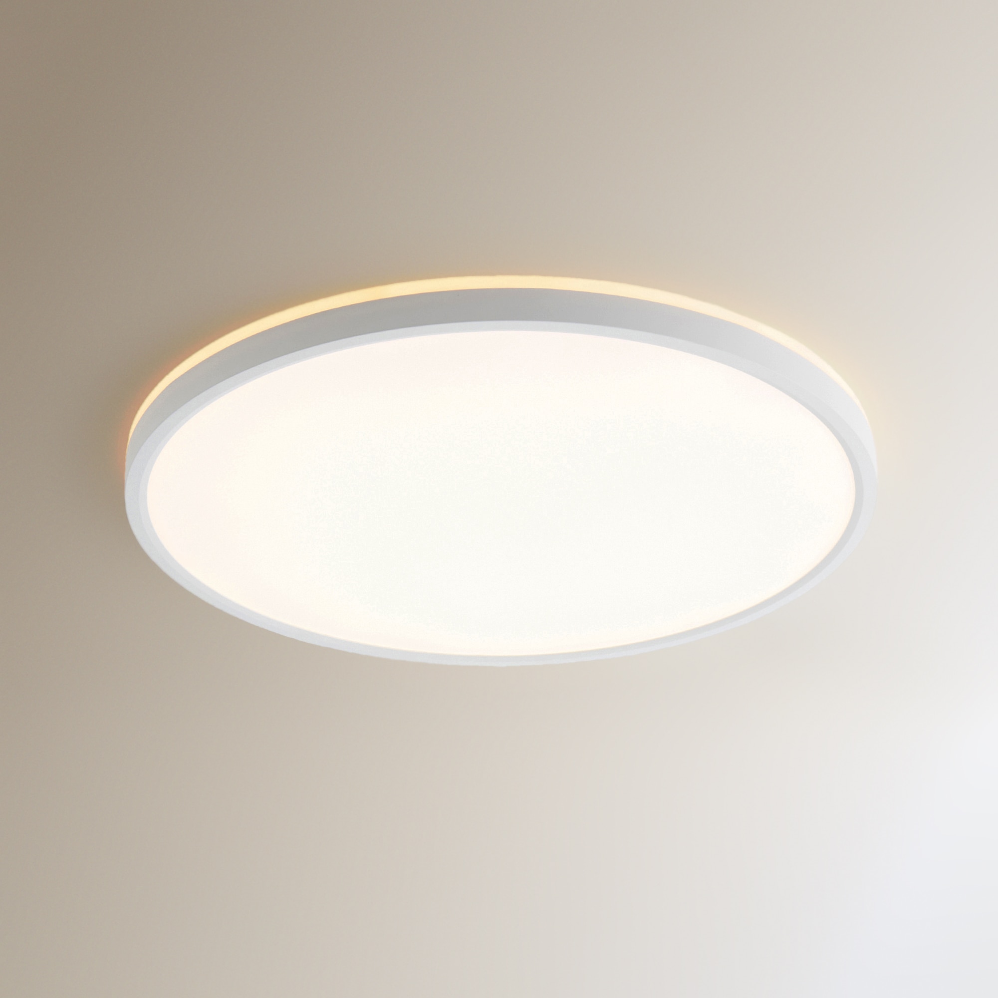 Candeeiro com LED Integrado 32 + 8 W Orlando Branco-2