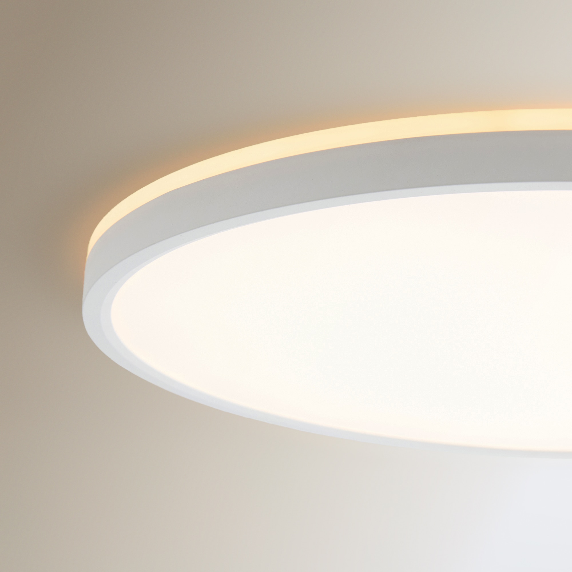 Candeeiro com LED Integrado 32 + 8 W Orlando Branco-3