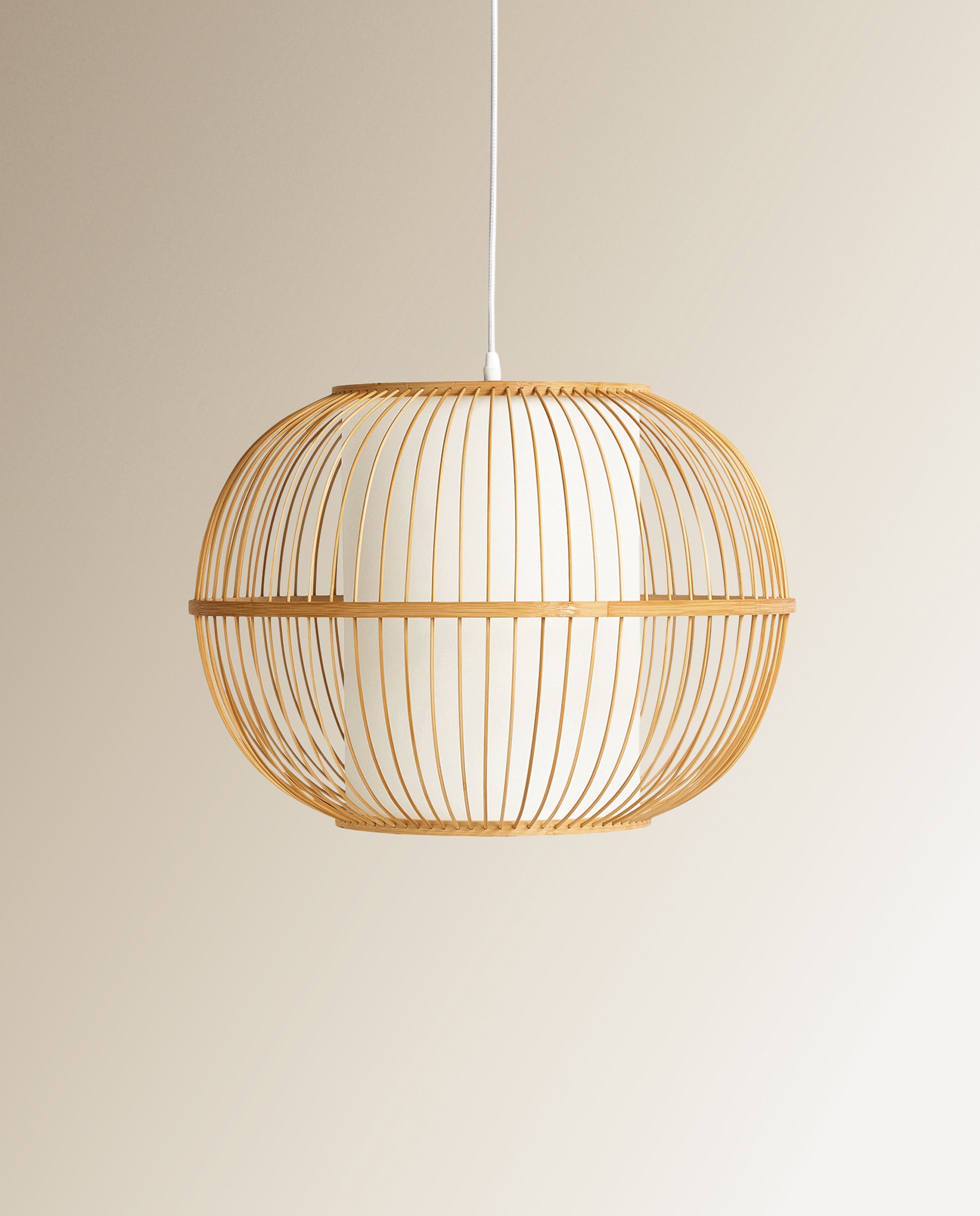 Imagem 0 de Candeeiro de tecto de bambu grande Kobe