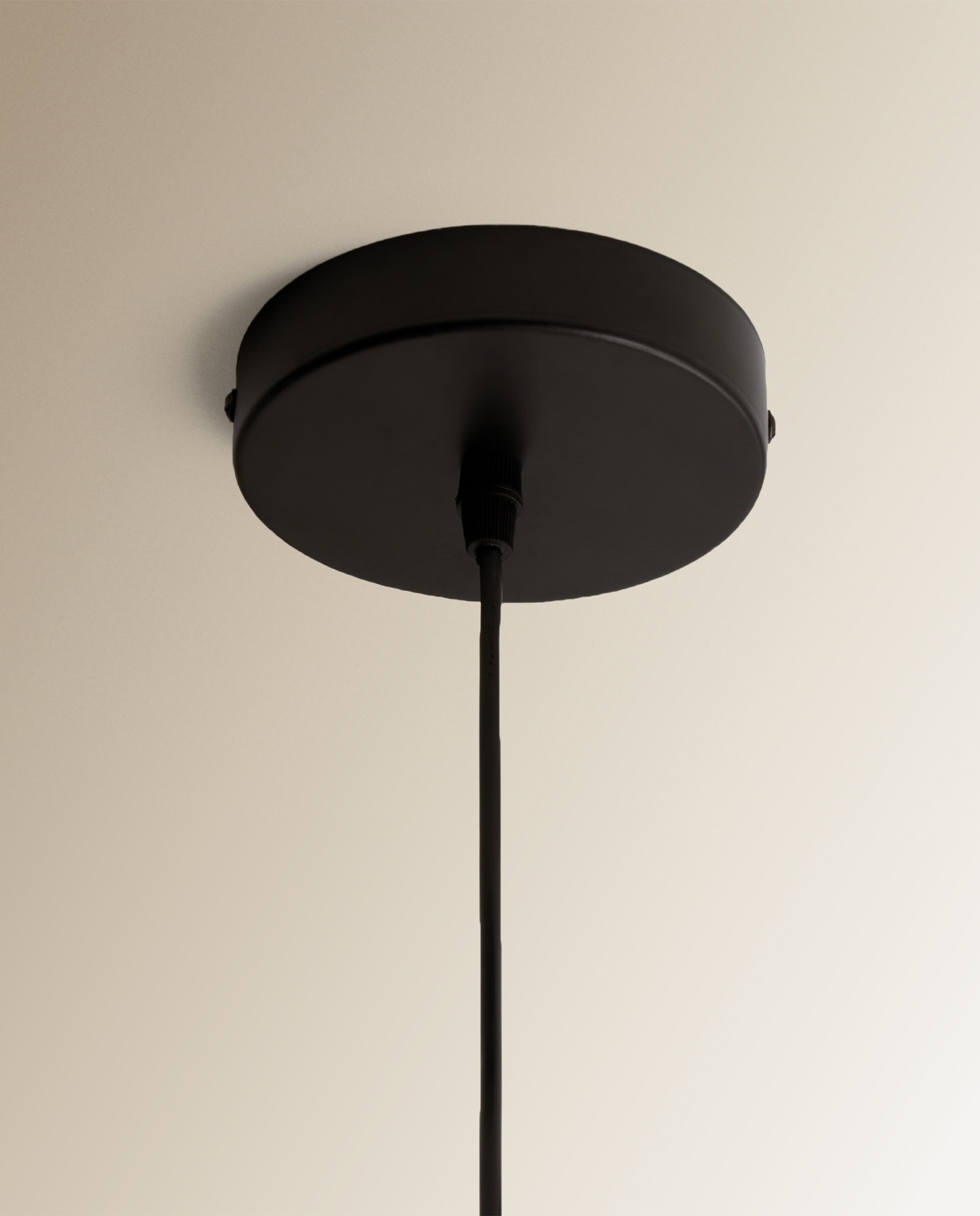 Candeeiro de tecto de vime grande Leek Natural-5