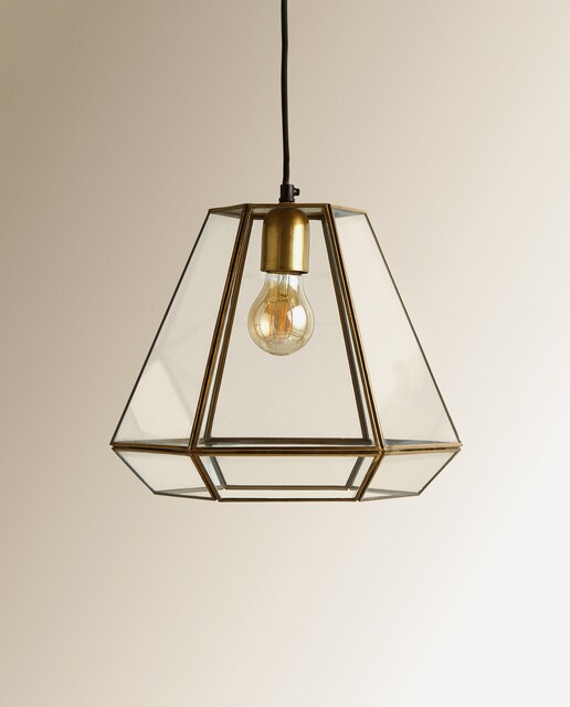 Imagem 0 de Candeeiro de tecto hexagonal Bera