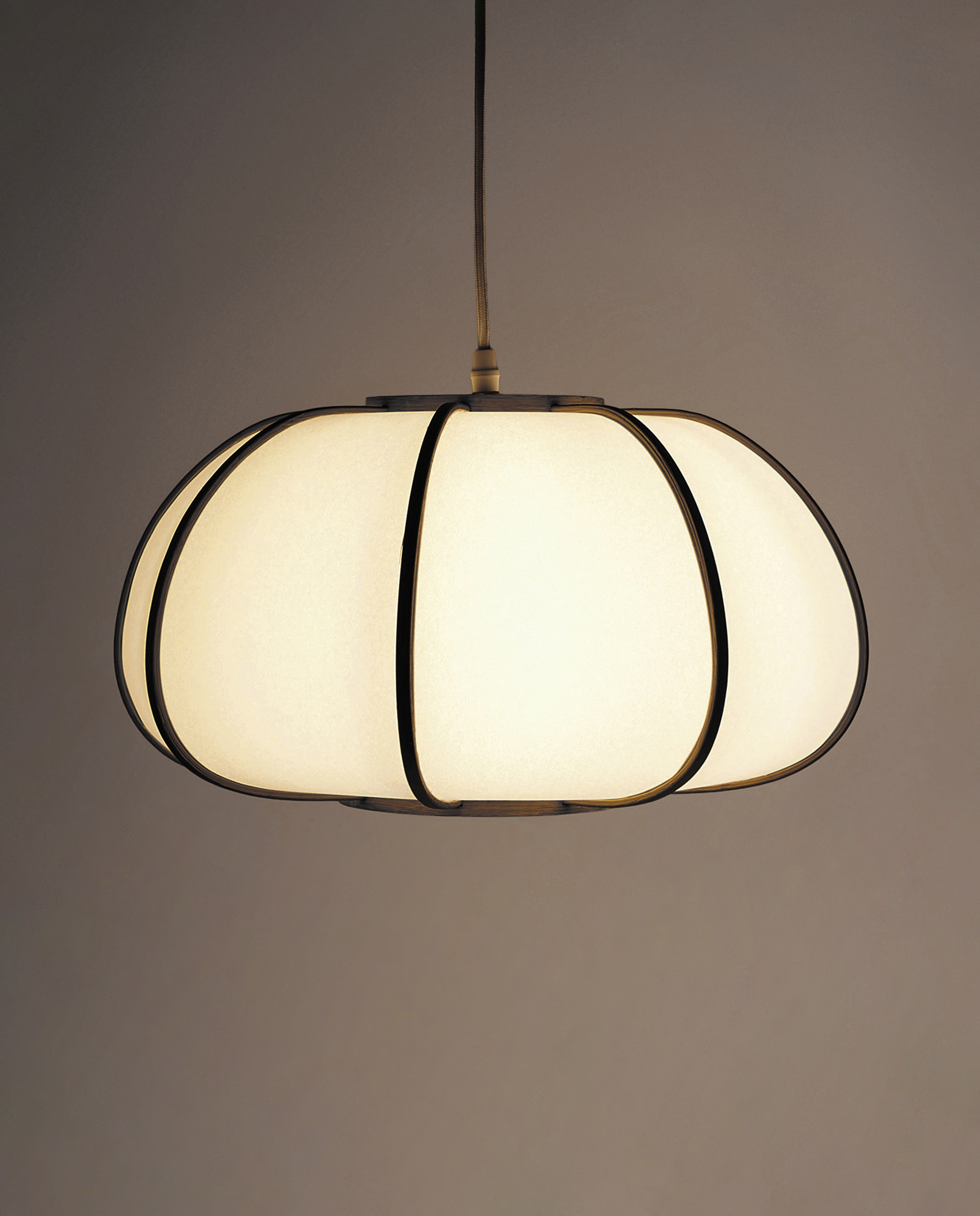 Candeeiro de Teto Oval Pérgamo Branco-2