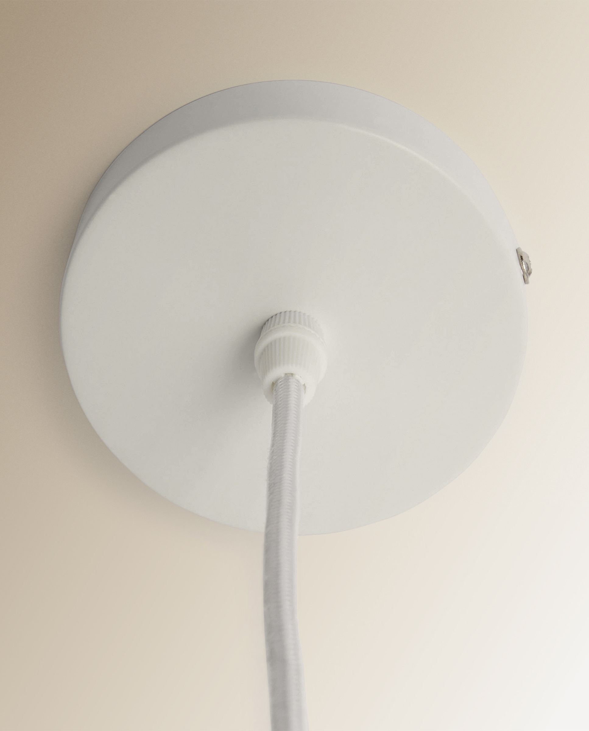 Candeeiro de Teto Oval Pérgamo Branco-5