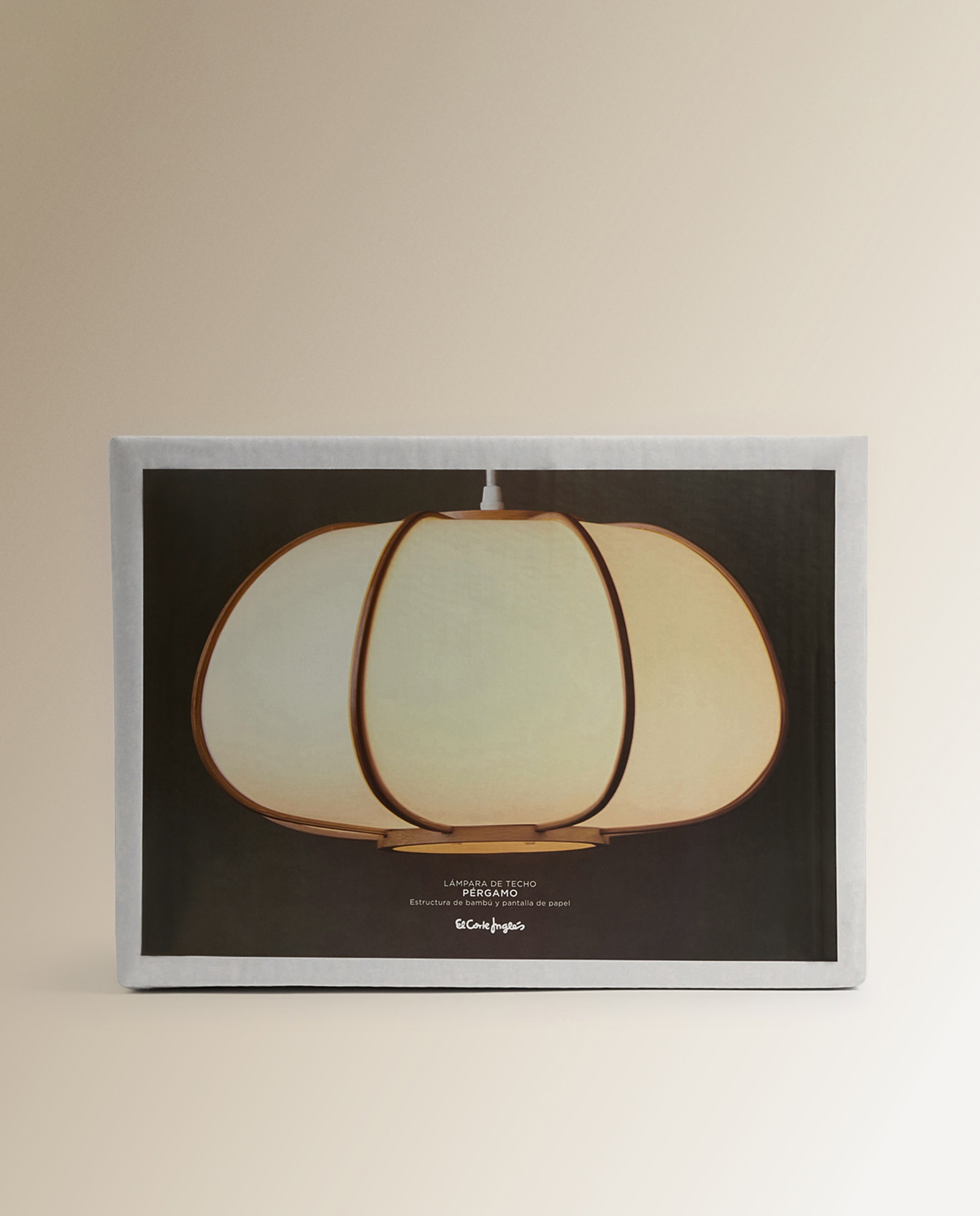 Candeeiro de Teto Oval Pérgamo Branco-6