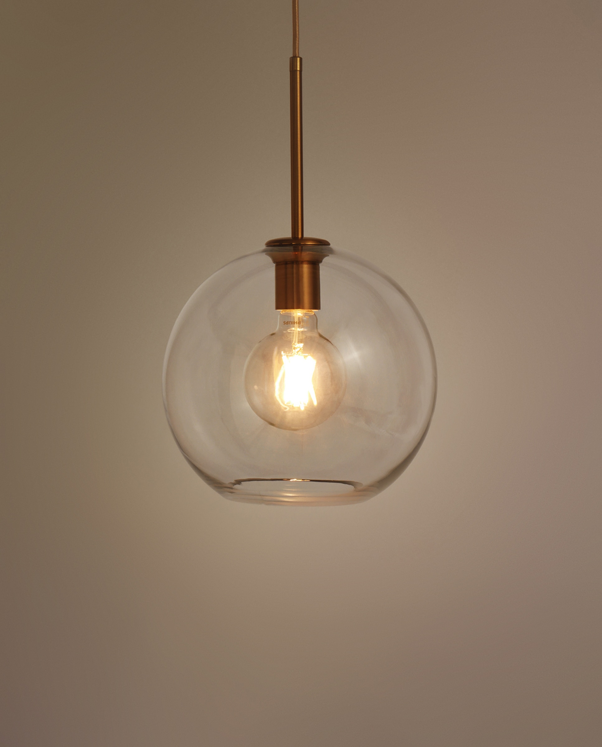 Candeeiro de Teto de Cristal Prado Dourado-3