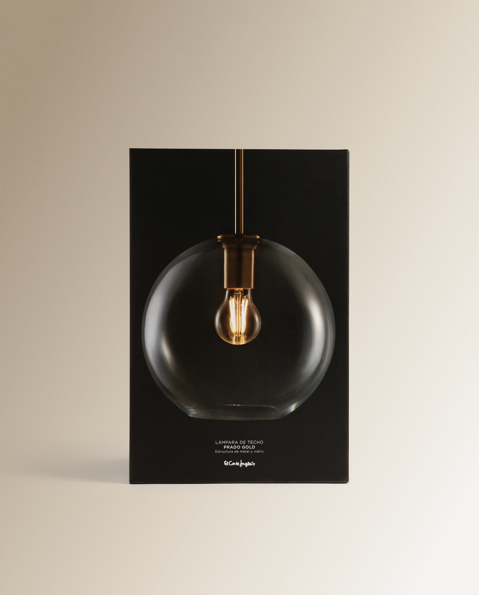 Candeeiro de Teto de Cristal Prado Dourado-7