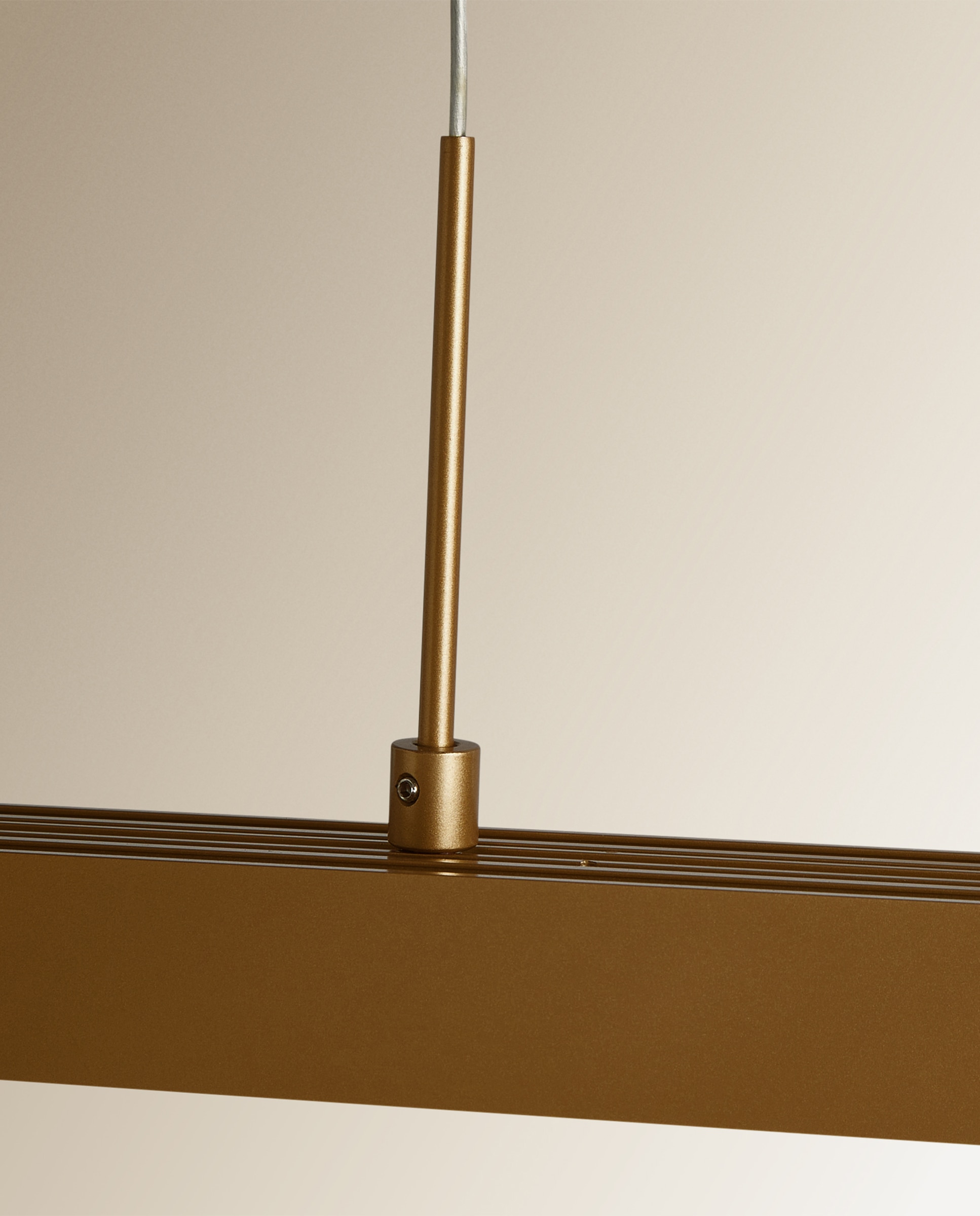 Candeeiro de Teto LED Barra Axel - Dourado Ouro-5