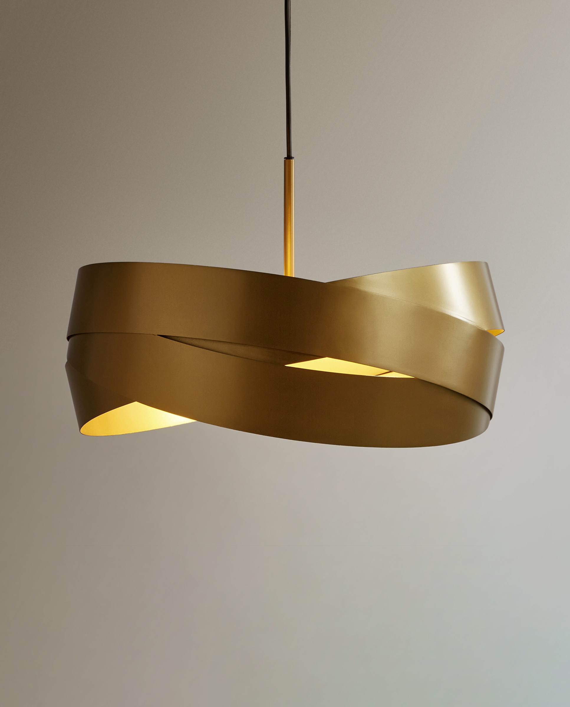 Candeeiro de Teto Tribeca Ouro-3