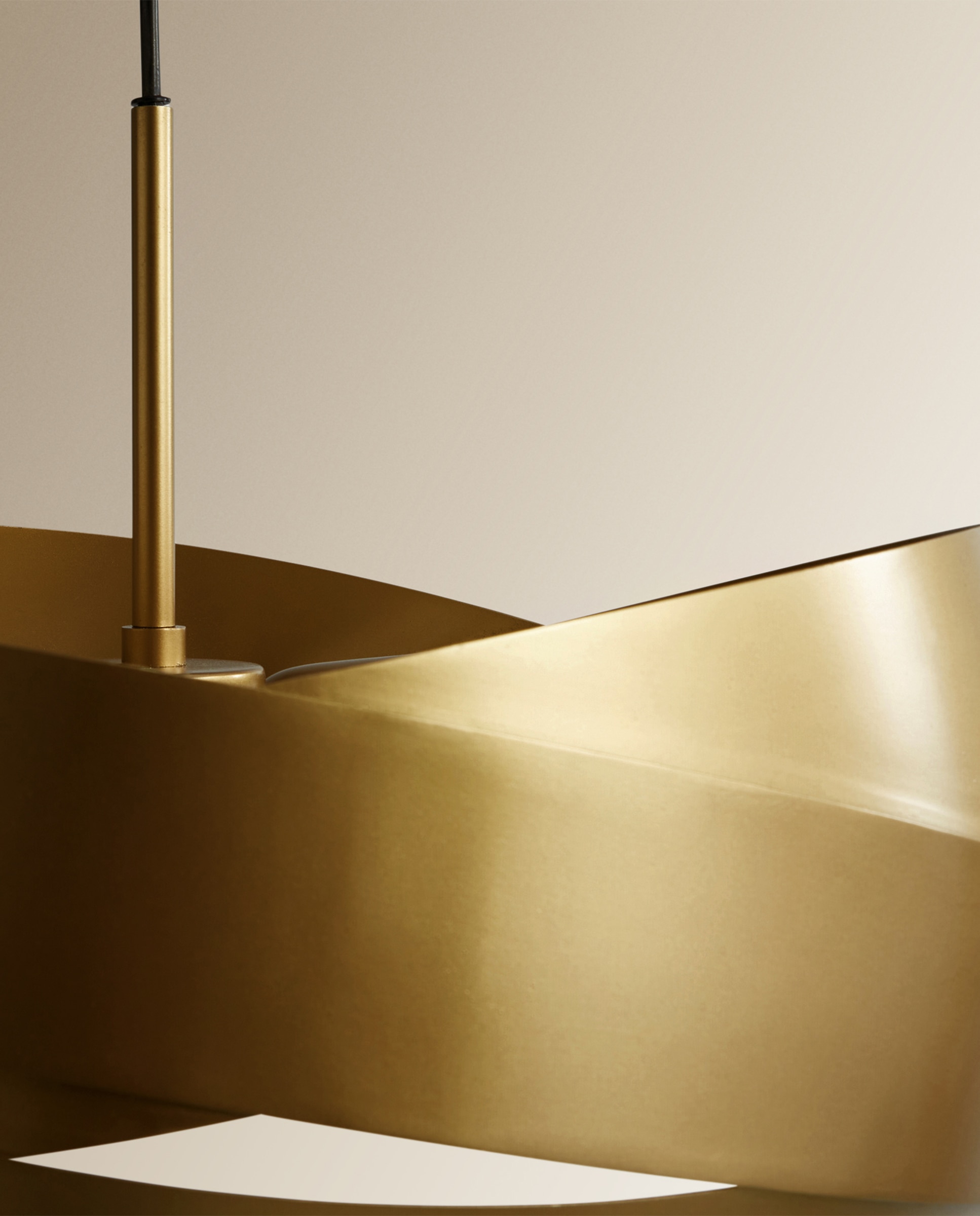 Candeeiro de Teto Tribeca Ouro-5