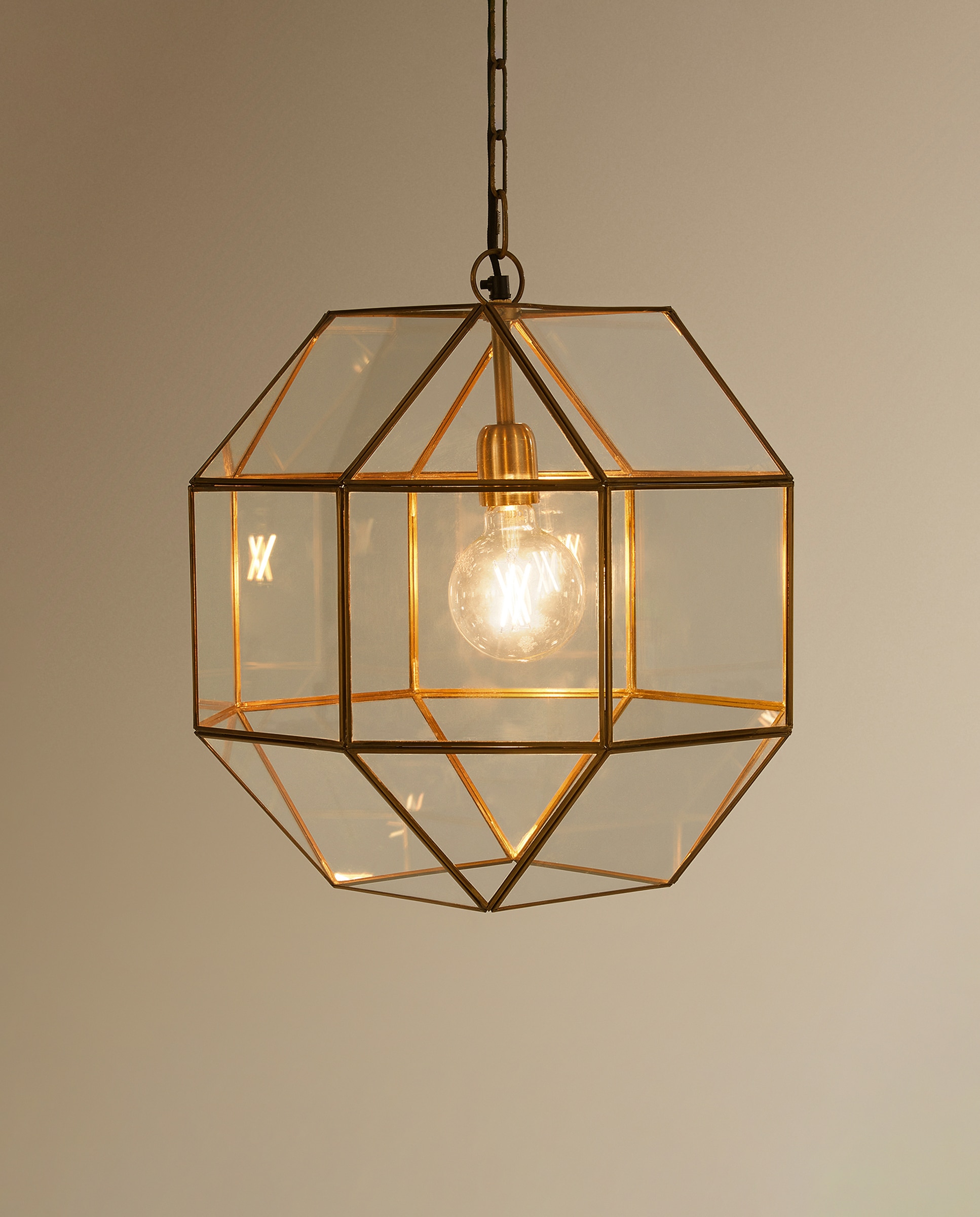 Candeeiro de Teto Bera Ouro-3