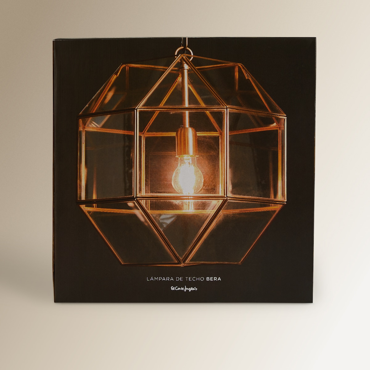 Lámpara de techo Bera El Corte Inglés Oro-6