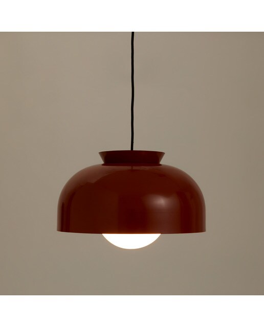 Candeeiro de Teto de Metal Larsen - Vermelho Vermelho-2