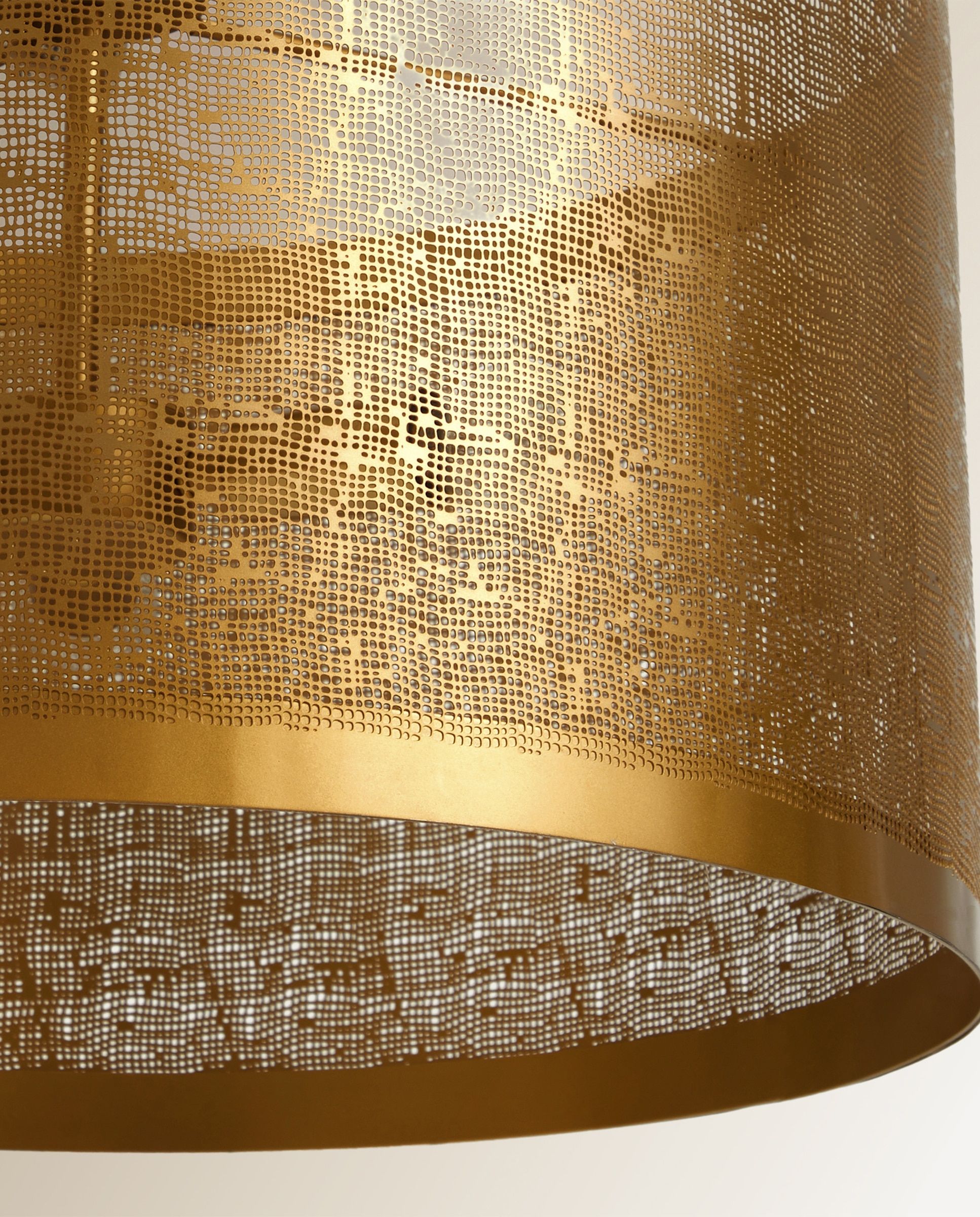 Candeeiro de Teto com 3 Luzes Chandon Ouro-4