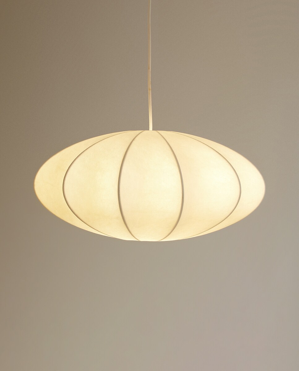 Candeeiro de Teto Oval Moe Branco-3